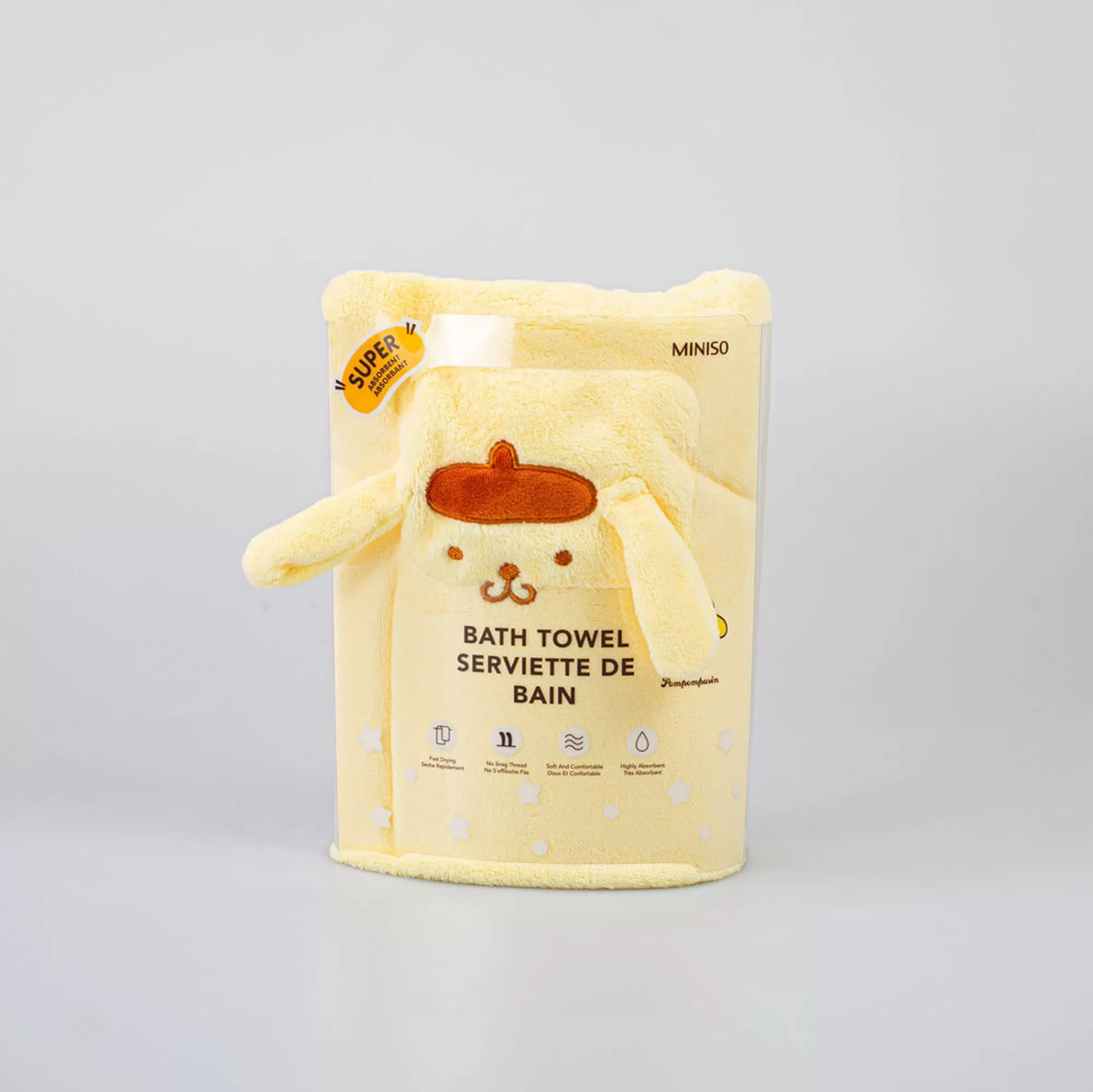 MINISO Sanrio-Asciugamano Grande - Pompompurin