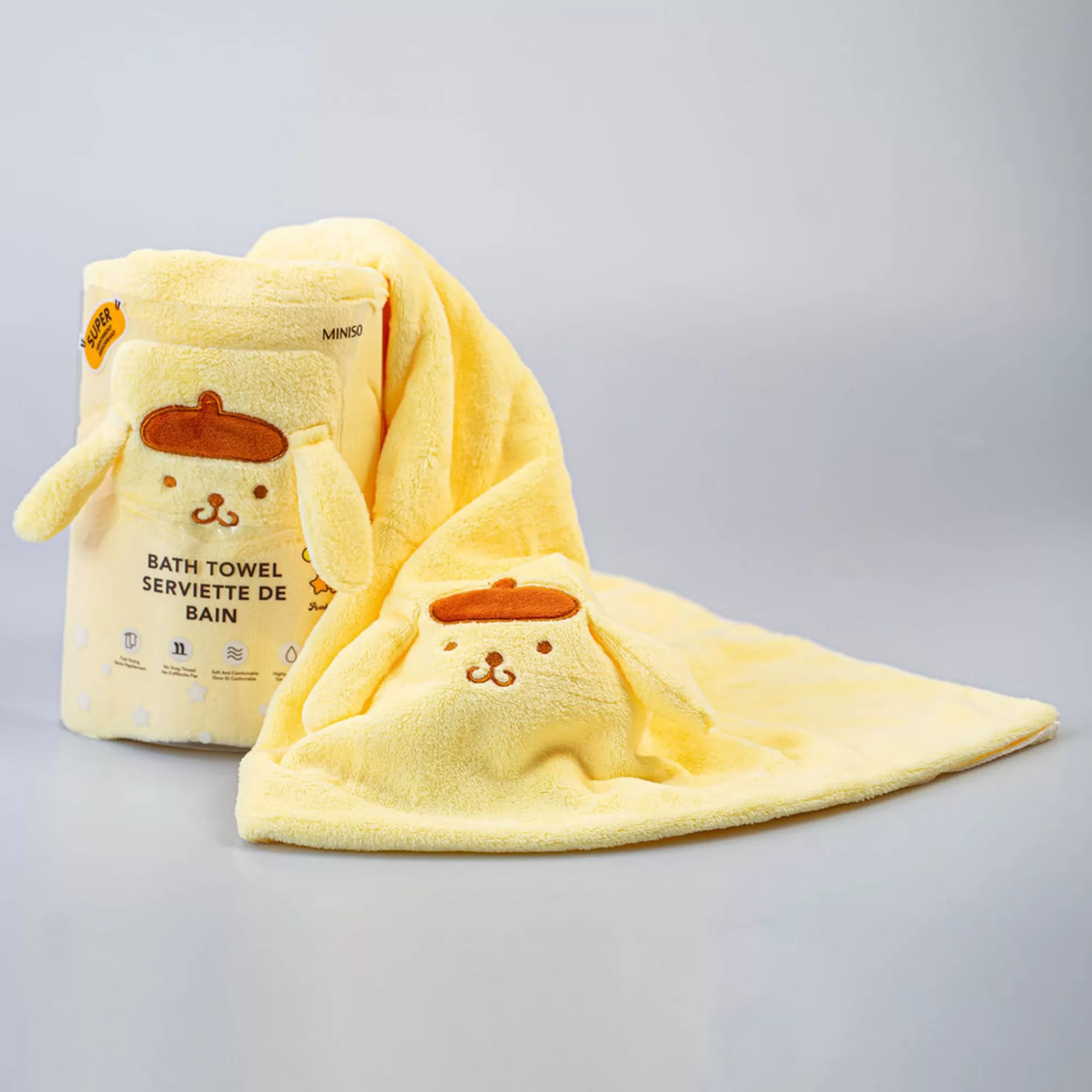 MINISO Sanrio-Asciugamano Grande - Pompompurin