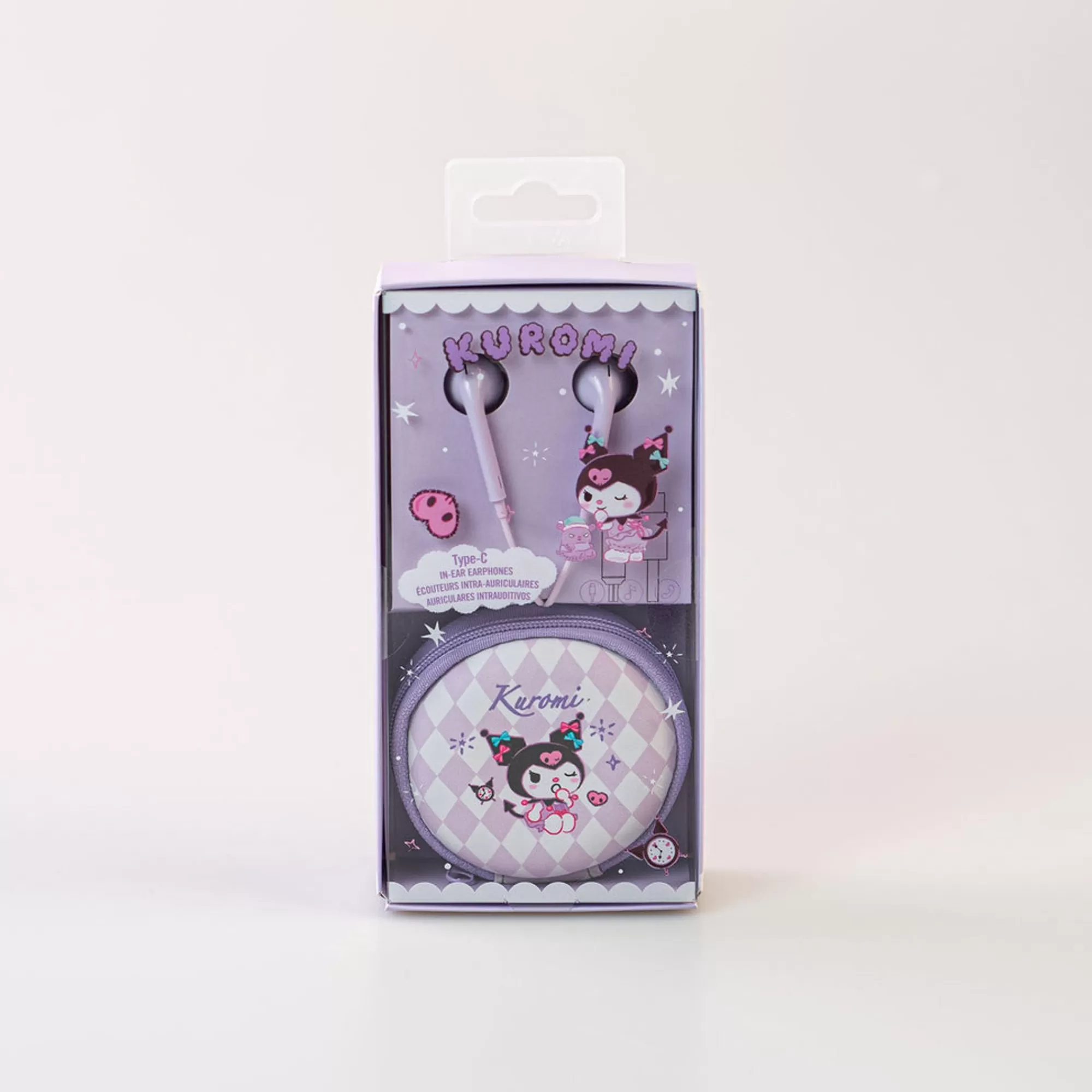 MINISO Sanrio-Auricolari Type C Kuromi - Sanrio