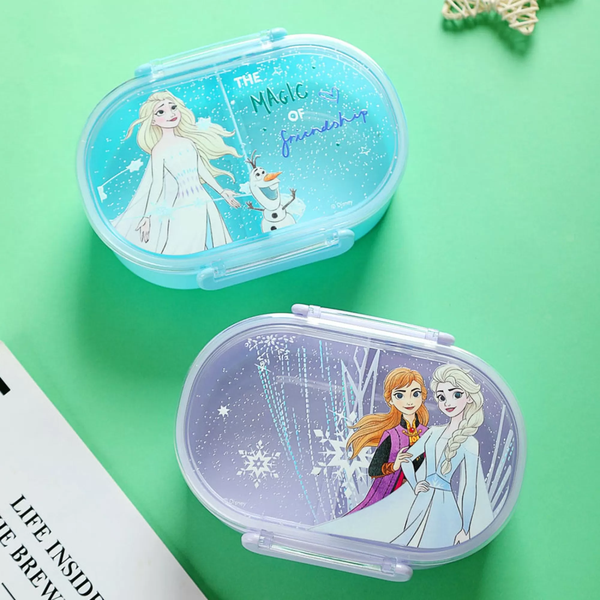 MINISO Disney-Bento Box - Elsa & Anna (1 Pz)