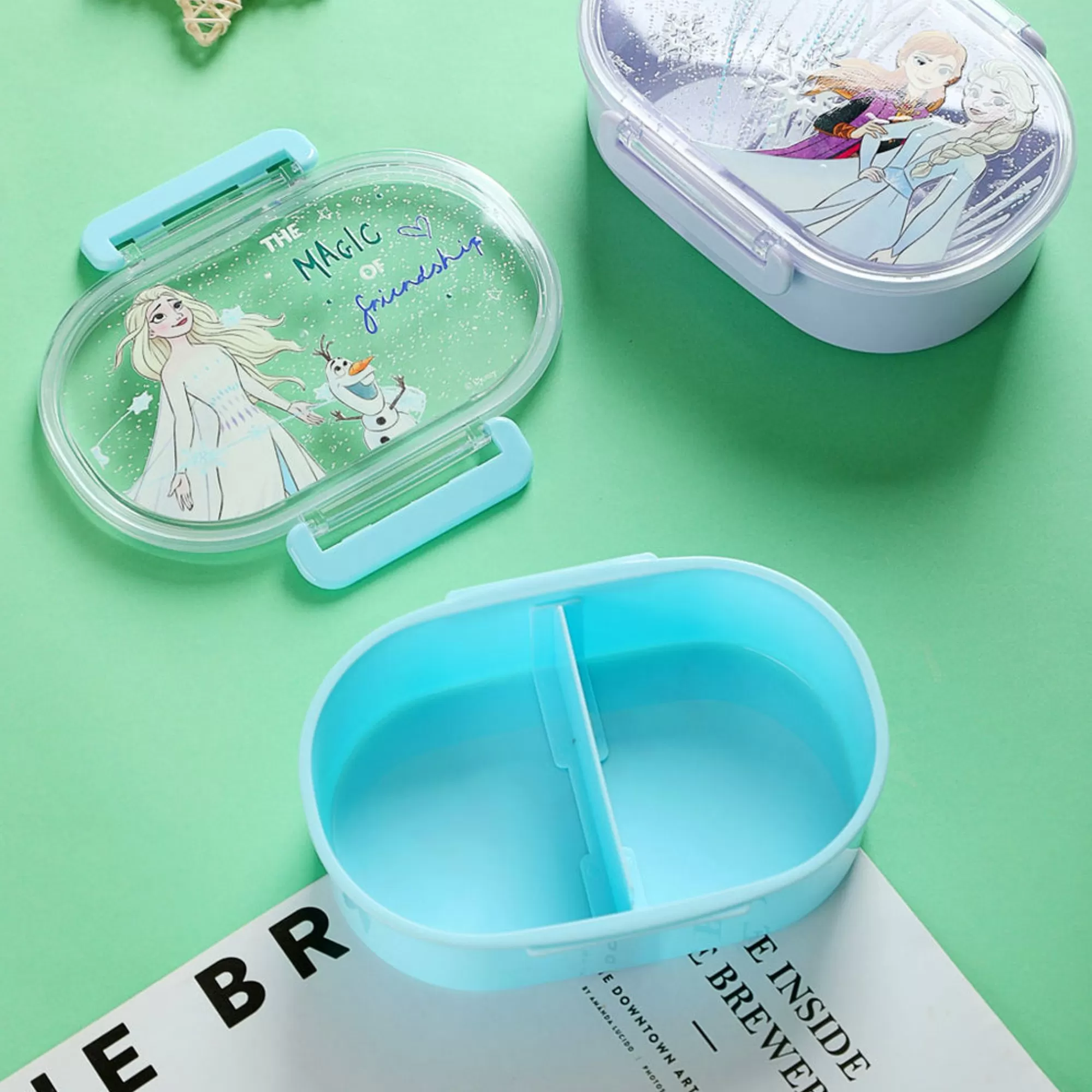 MINISO Disney-Bento Box - Elsa & Anna (1 Pz)