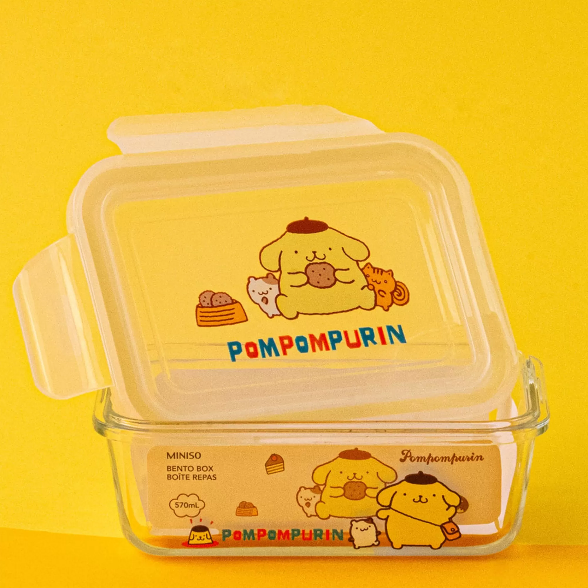 MINISO Sanrio-Bento Box Pompompurin