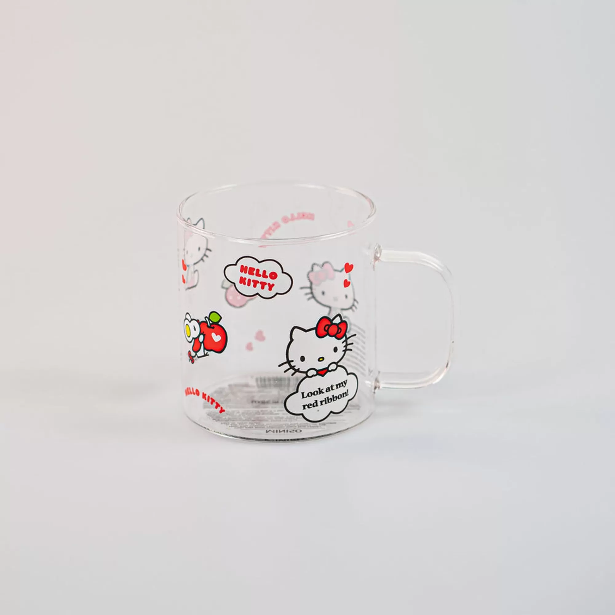 MINISO Storage Box & Organizer-Bicchiere Hello Kitty Apple