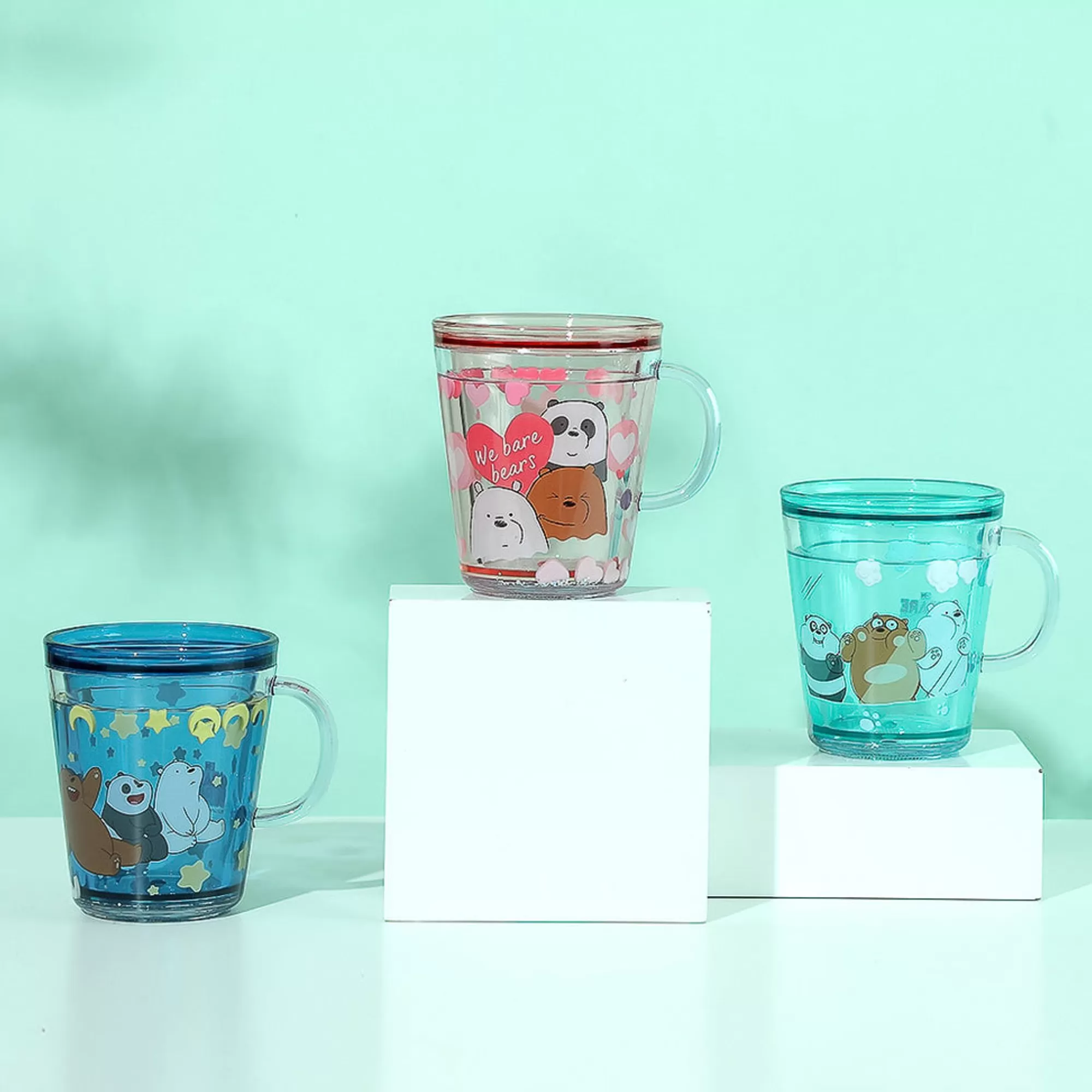 MINISO We Bare Bears-Bicchiere We Bare Bears - (1Pz)