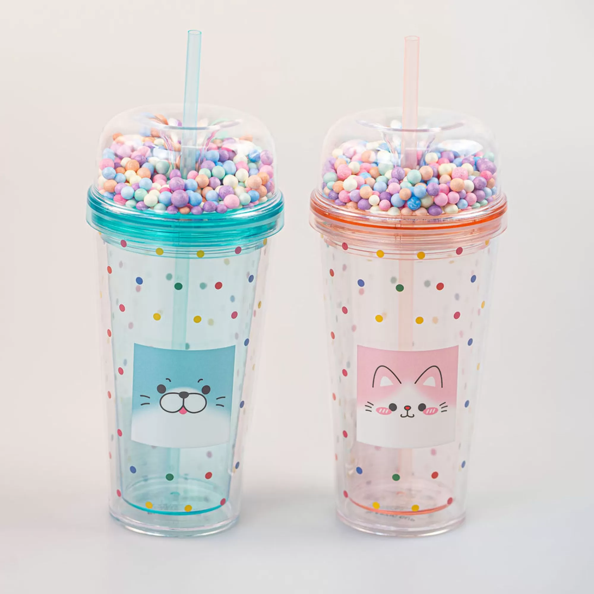 MINISO Borse & Zaini-Borraccia Animal Faces - (1Pz)