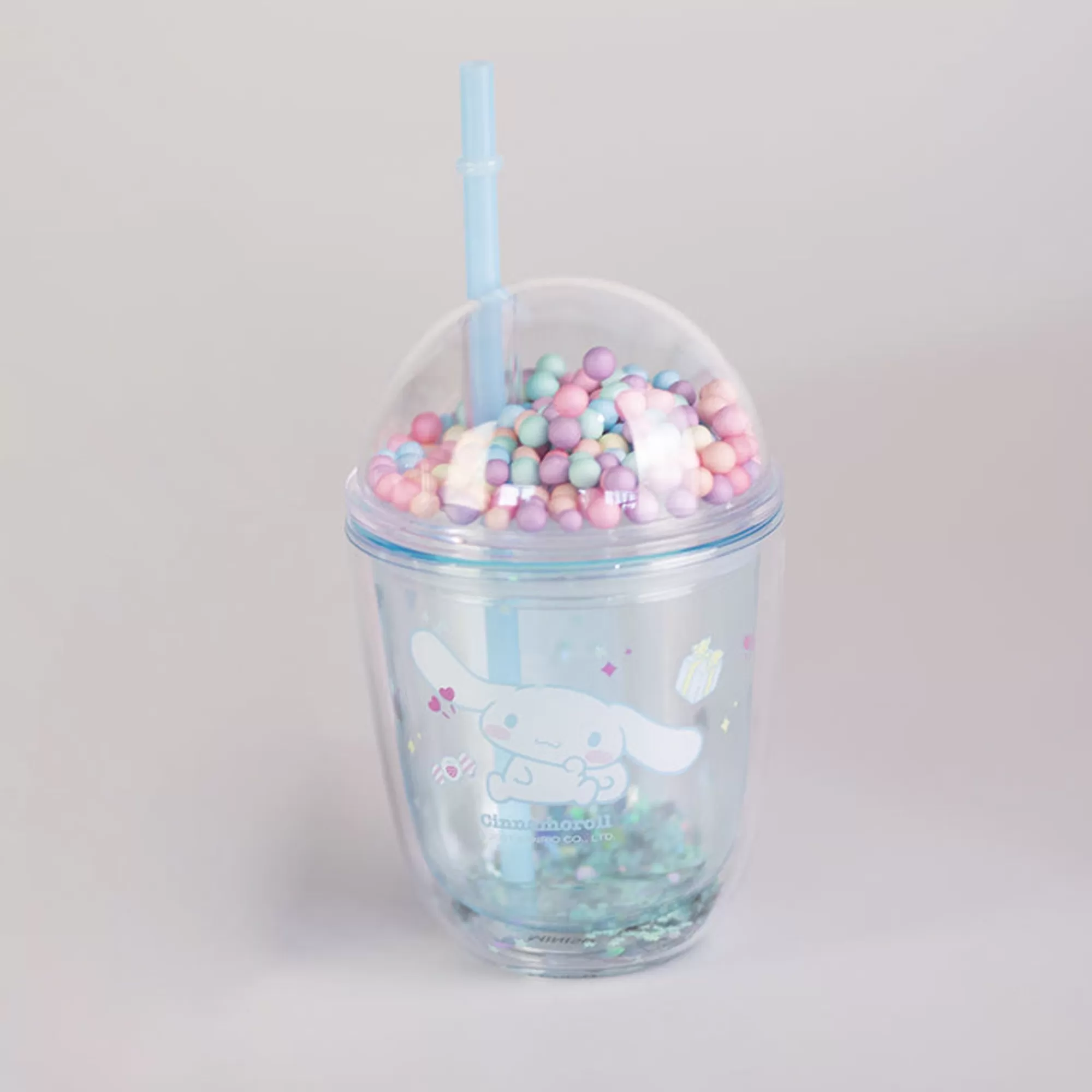 MINISO Borse & Zaini-Borraccia Con Cannuccia Cinnamoroll - (435Ml)