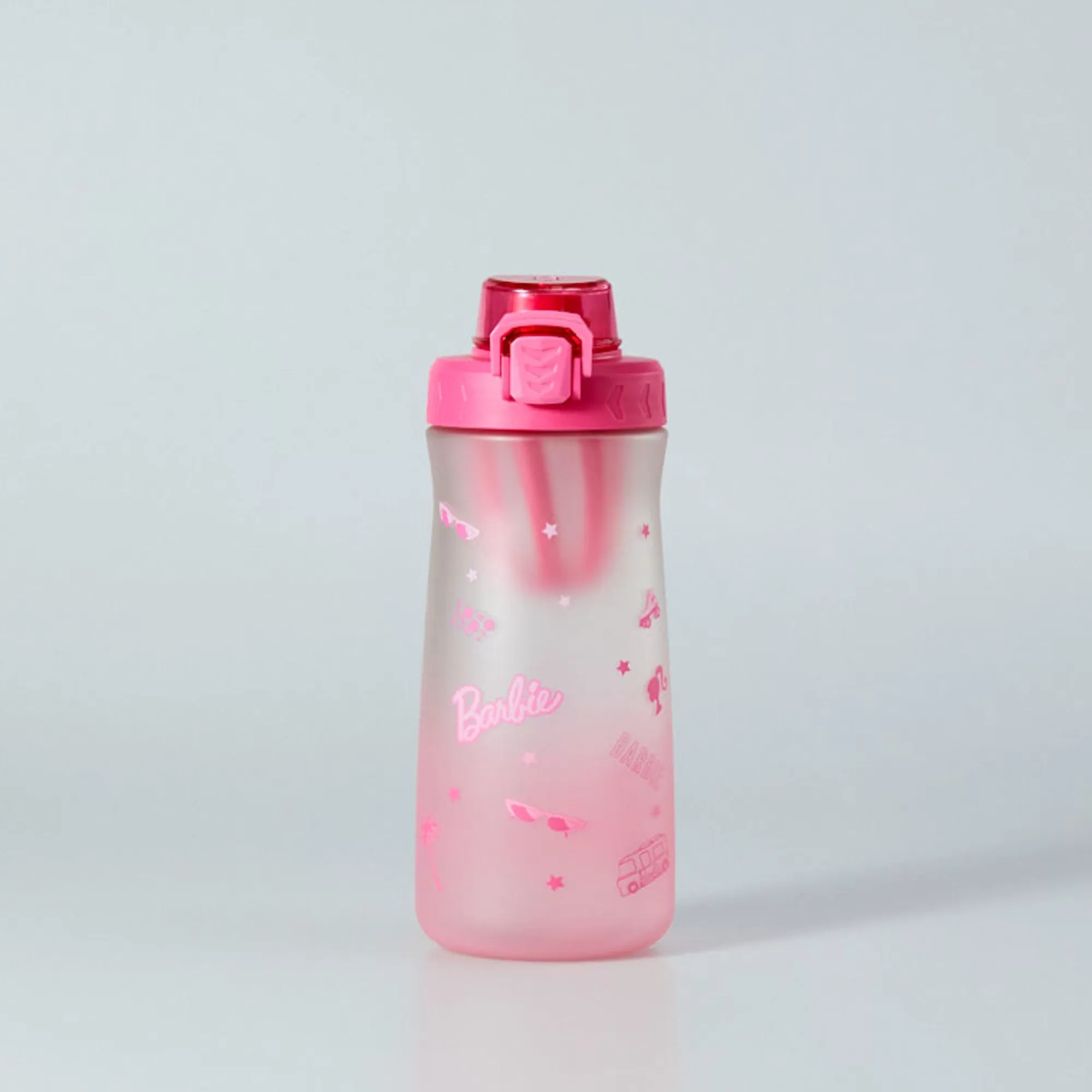 MINISO Barbie-Borraccia Con Tappo Ribaltabile - Barbie (1100Ml)