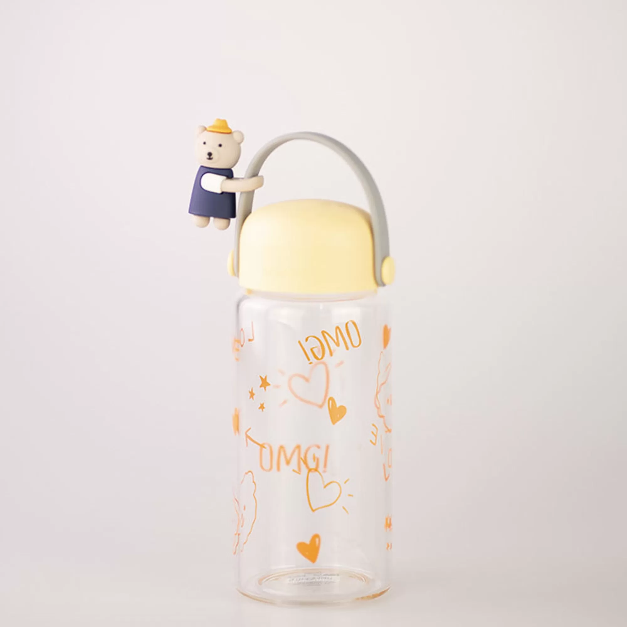 MINISO Borse & Zaini-Borraccia Da 400 Ml Con Orsetto