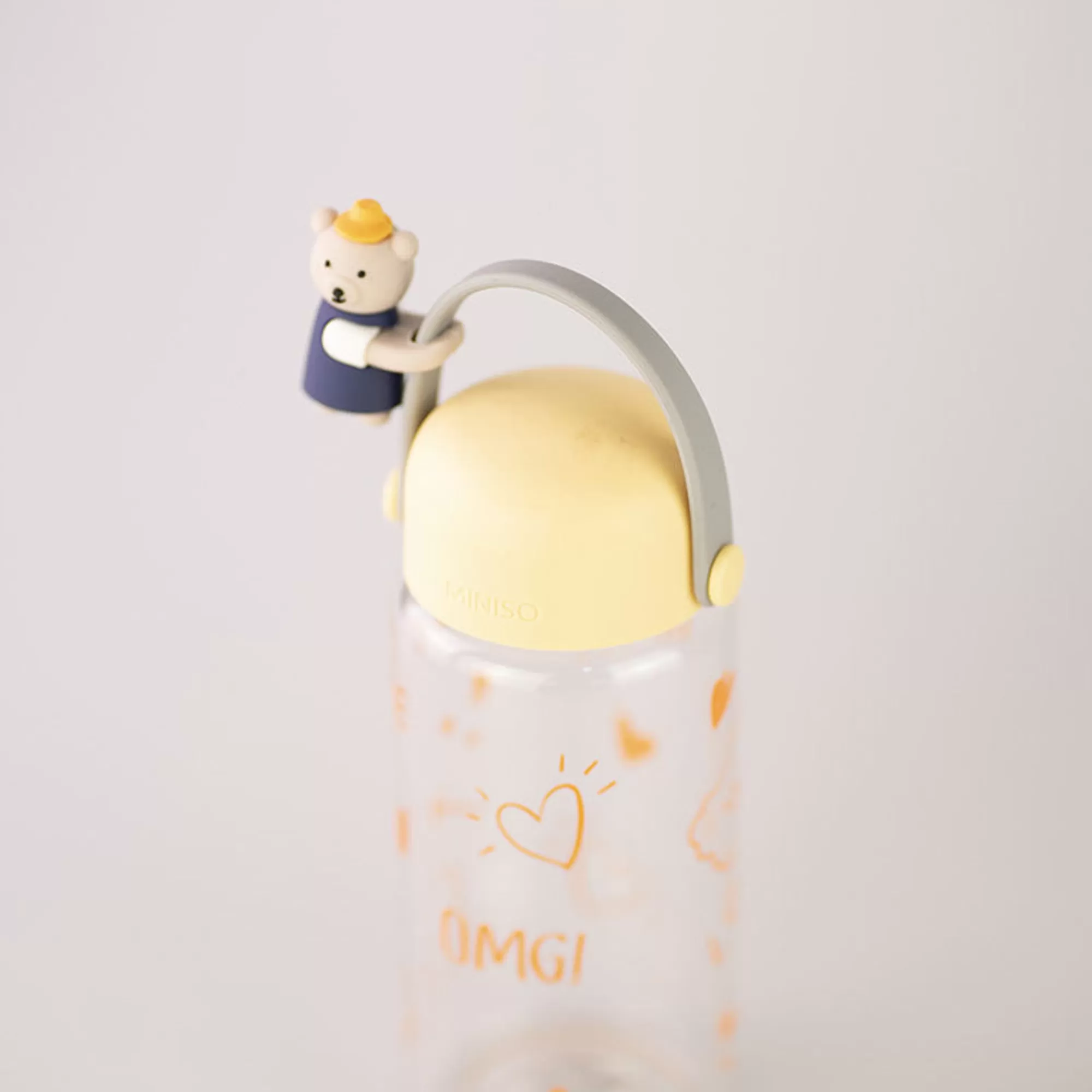 MINISO Borse & Zaini-Borraccia Da 400 Ml Con Orsetto