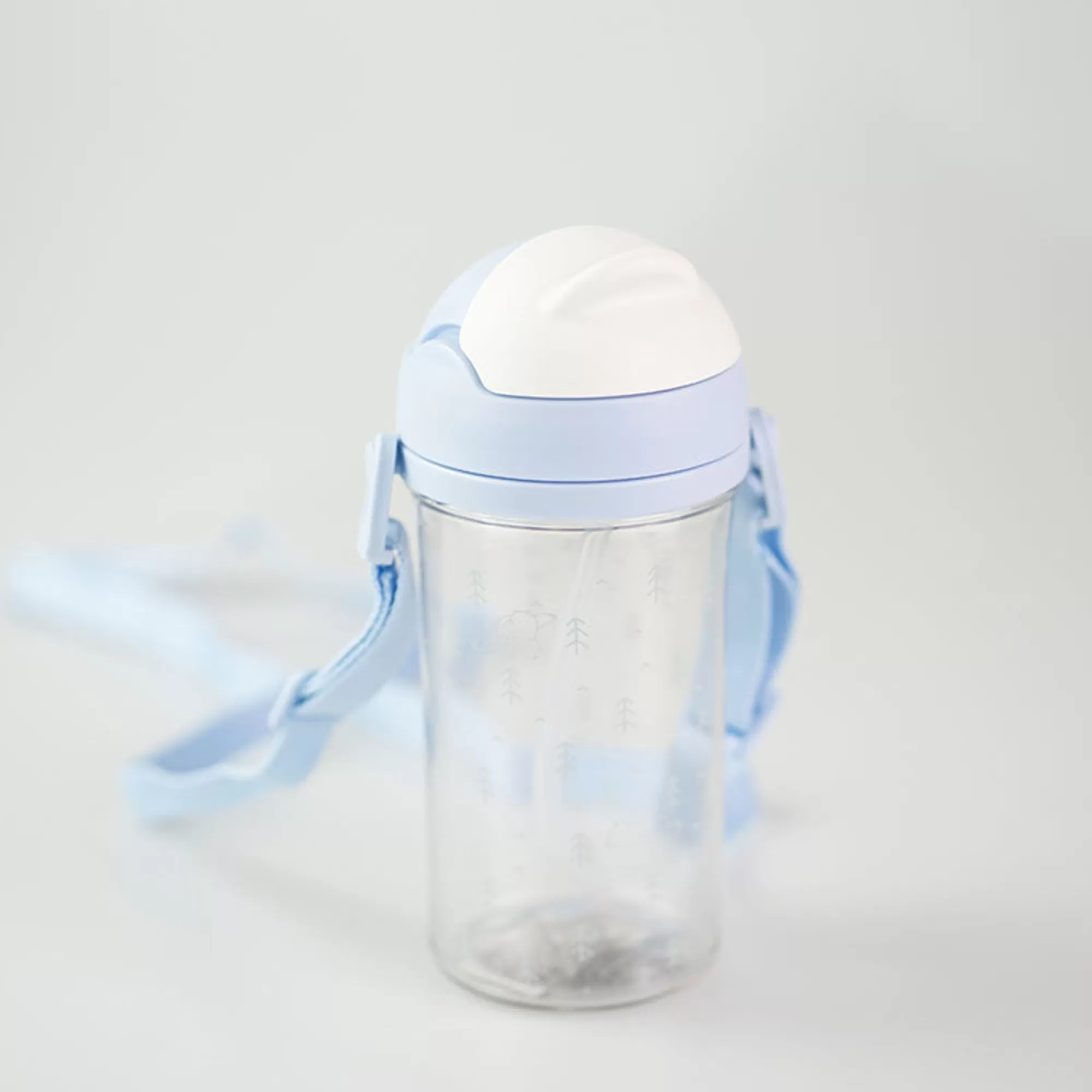 MINISO We Bare Bears-Borraccia Ice Bear Con Tracolla