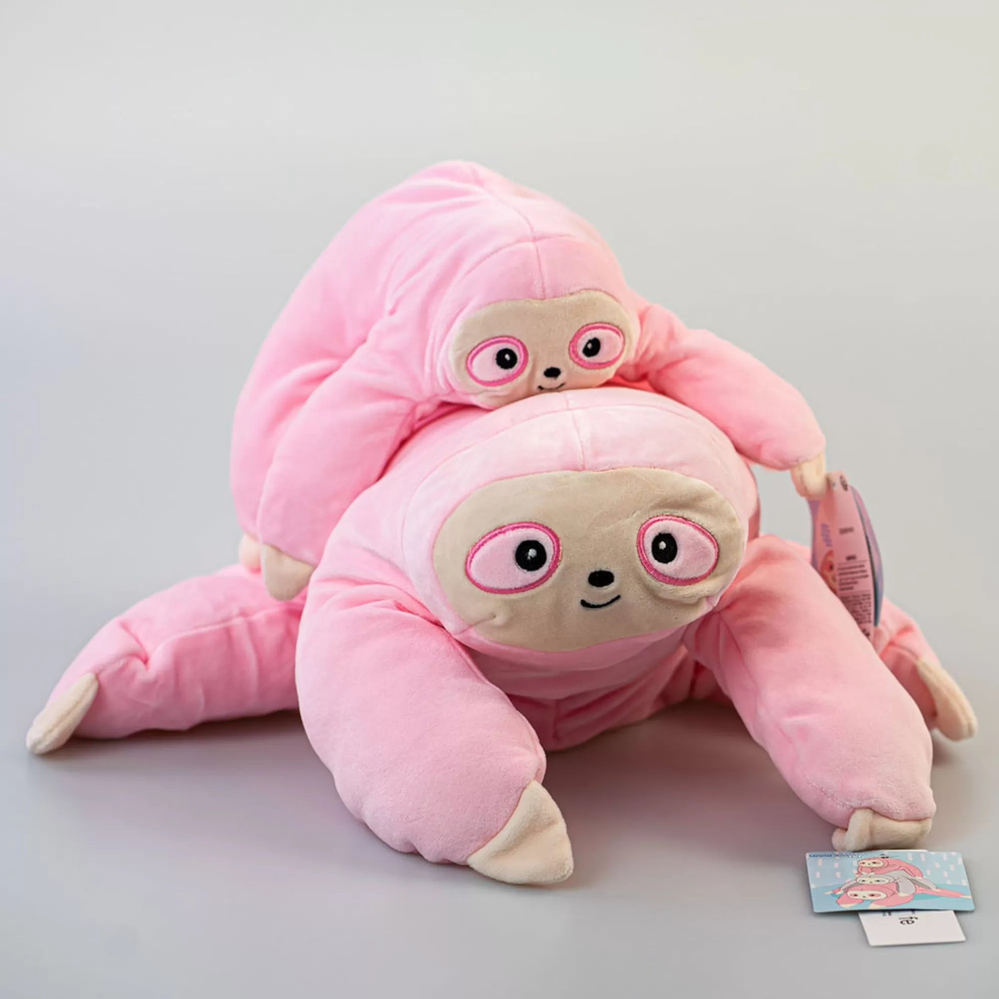 MINISO Peluches-Bradipo Rosa Piccolo