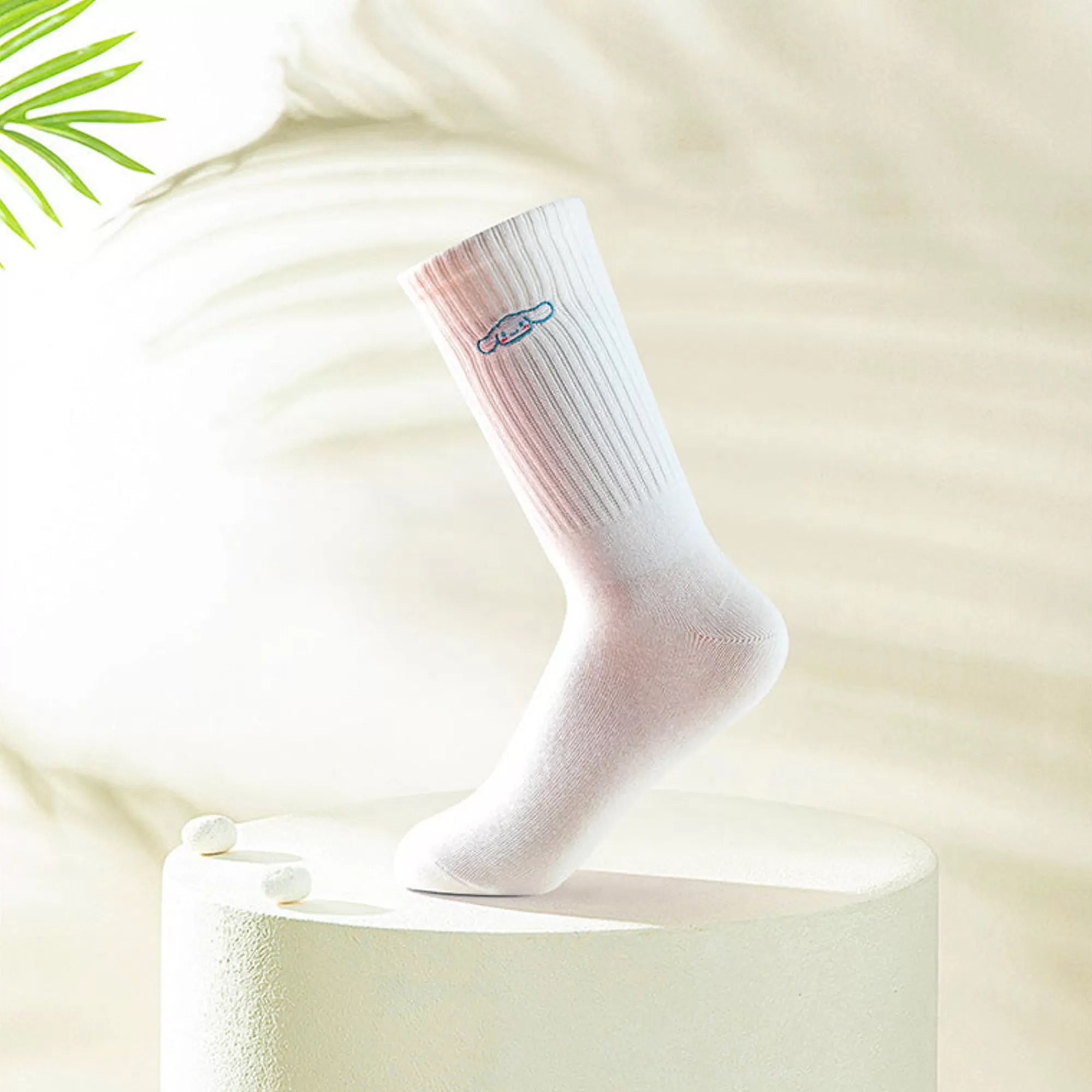 MINISO Accessori-Calzini Bianchi Cinnamoroll