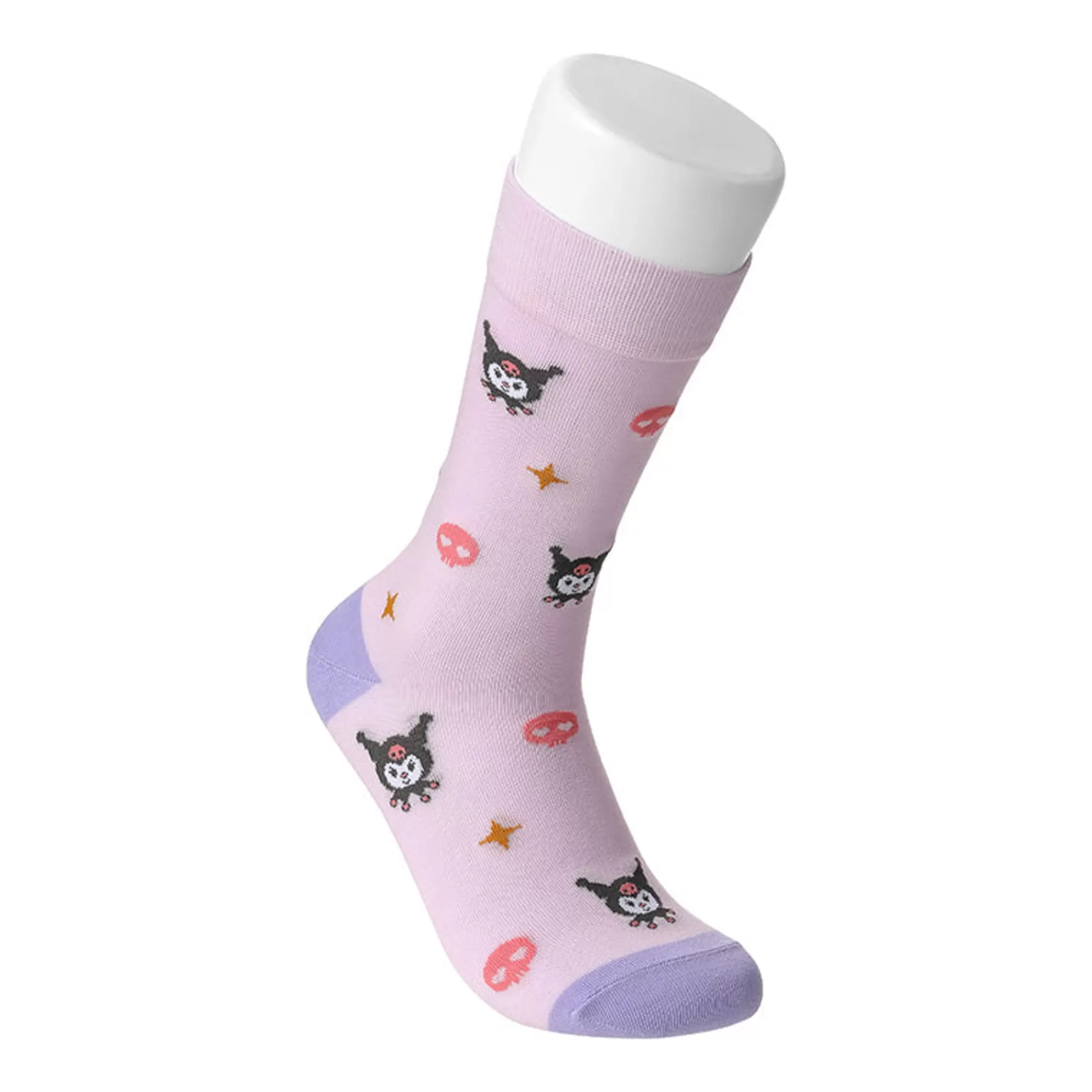 MINISO Sanrio-Calzini Rosa E Lilla Kuromi