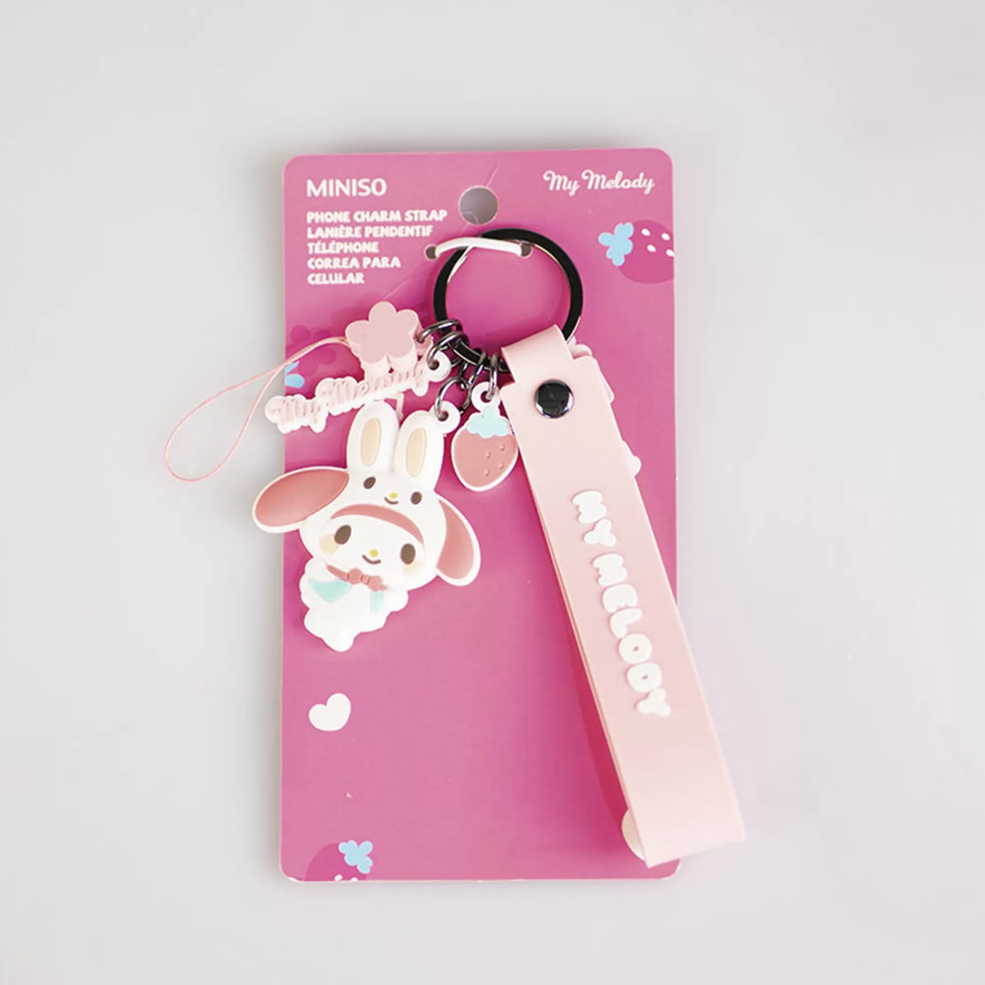 MINISO Accessori Digital-Ciondolo Da Cellulare - My Melody