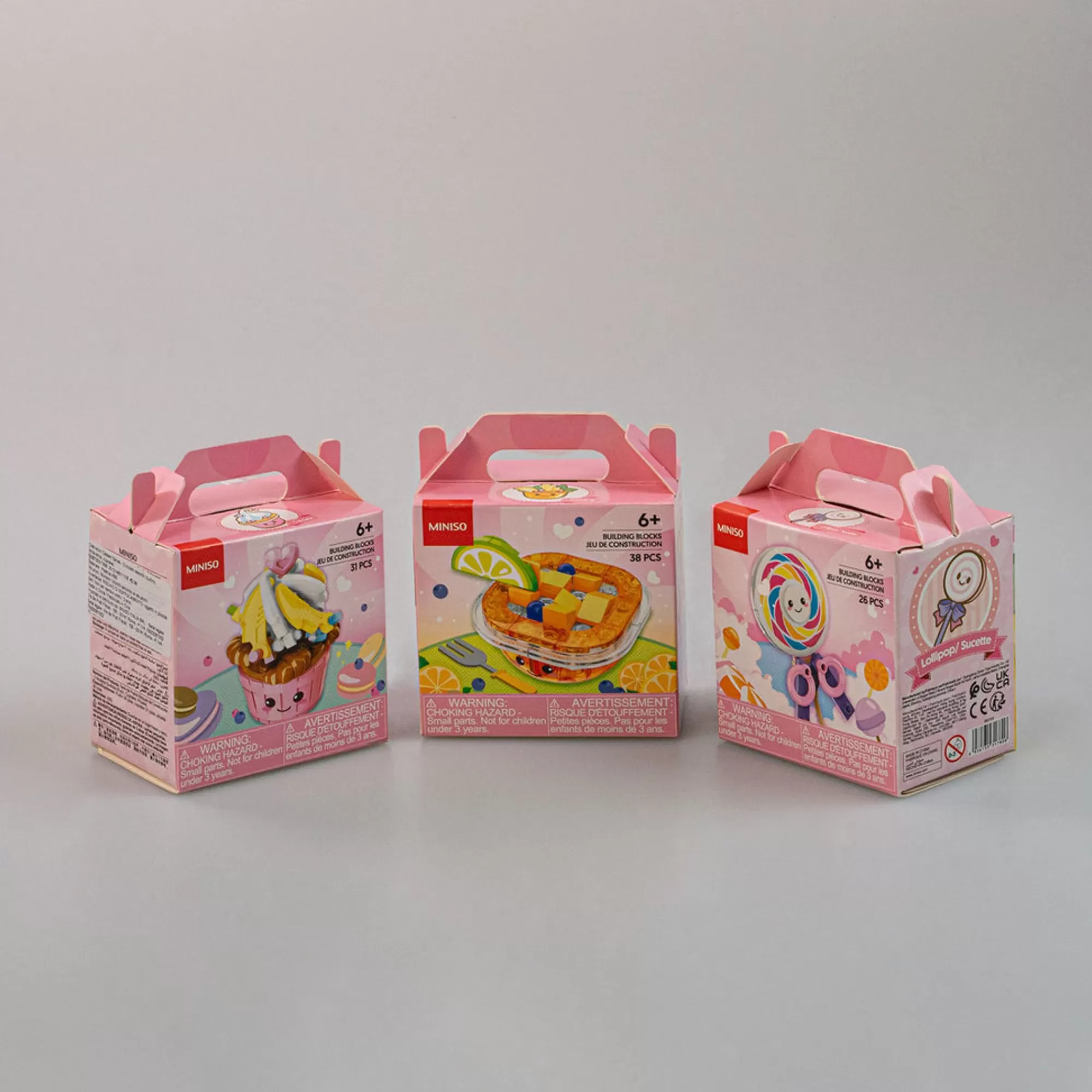 MINISO Toys-Costruzione Dessert Series - (1Pz)