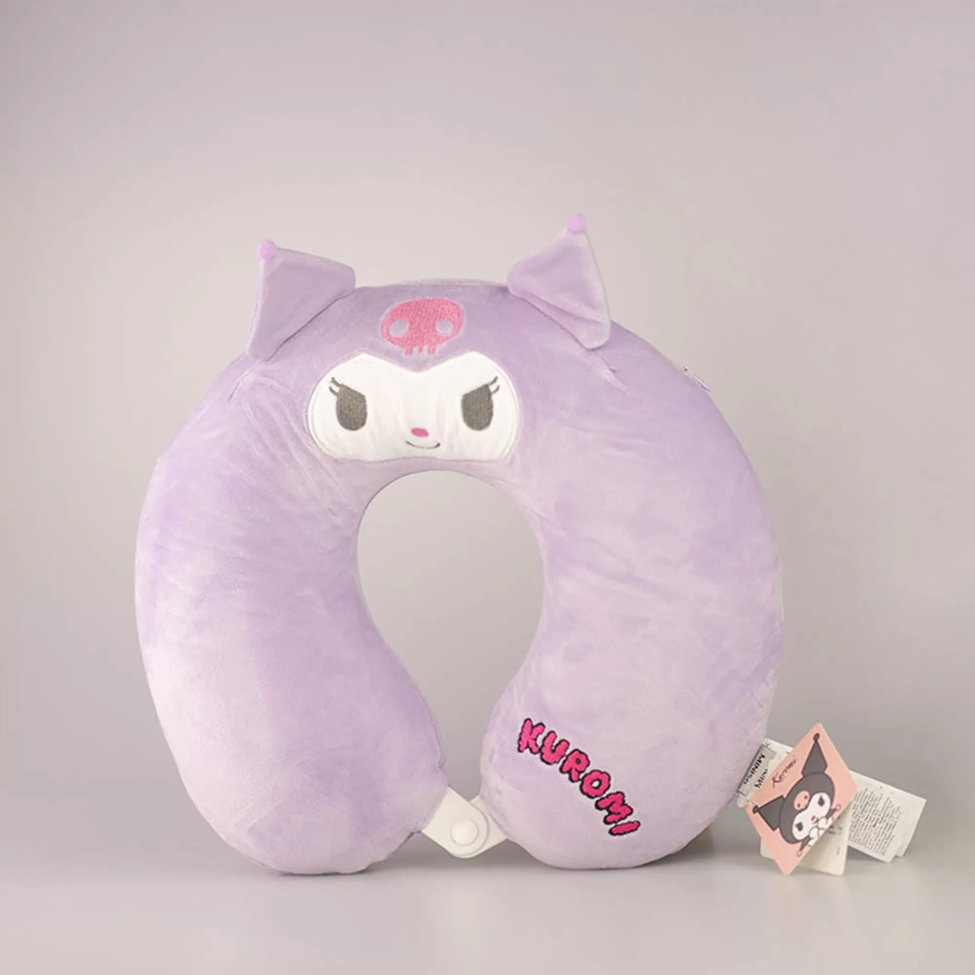 MINISO Cuscini-Cuscino Da Viaggio - Kuromi - Sanrio