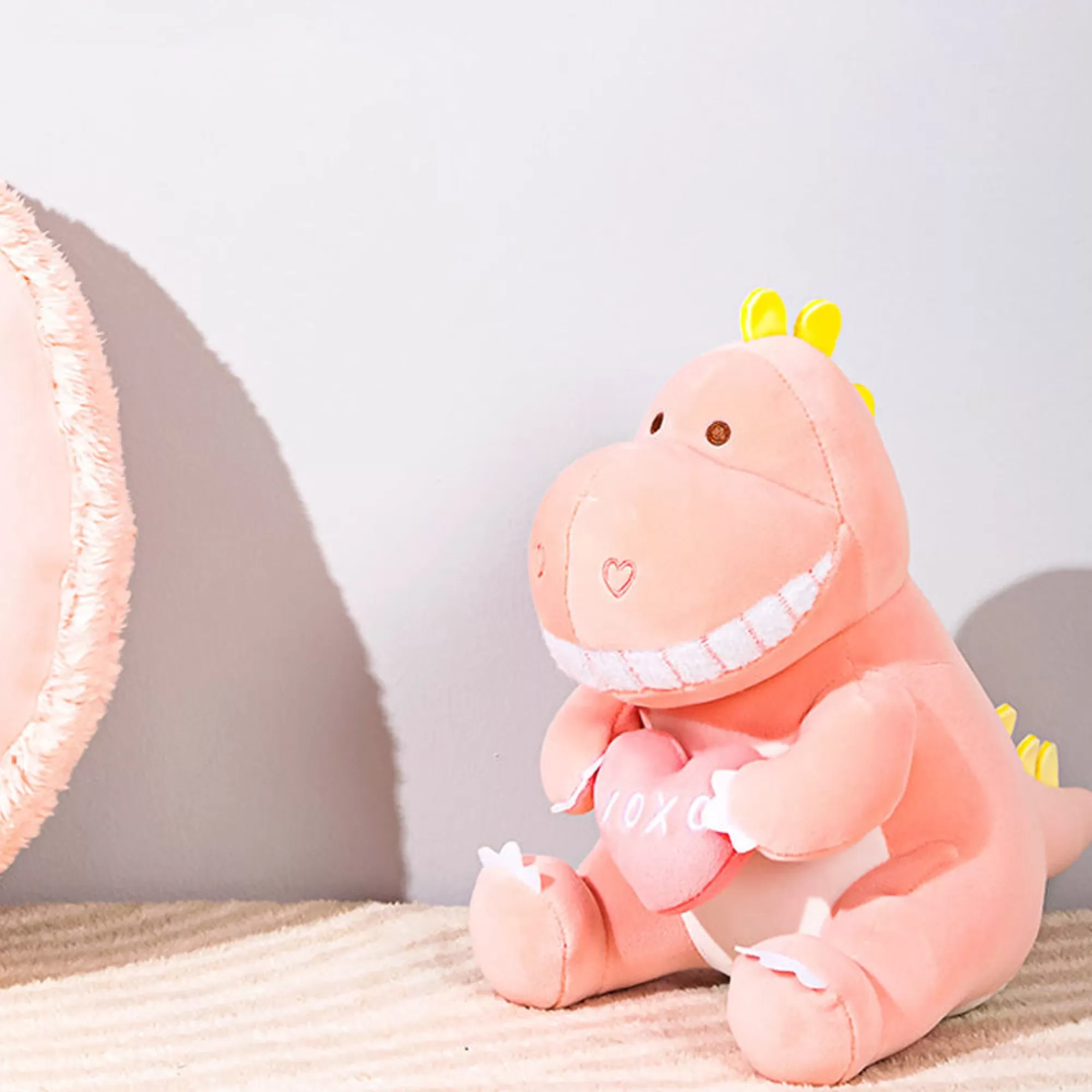 MINISO Peluches-Dinosauro Cuore