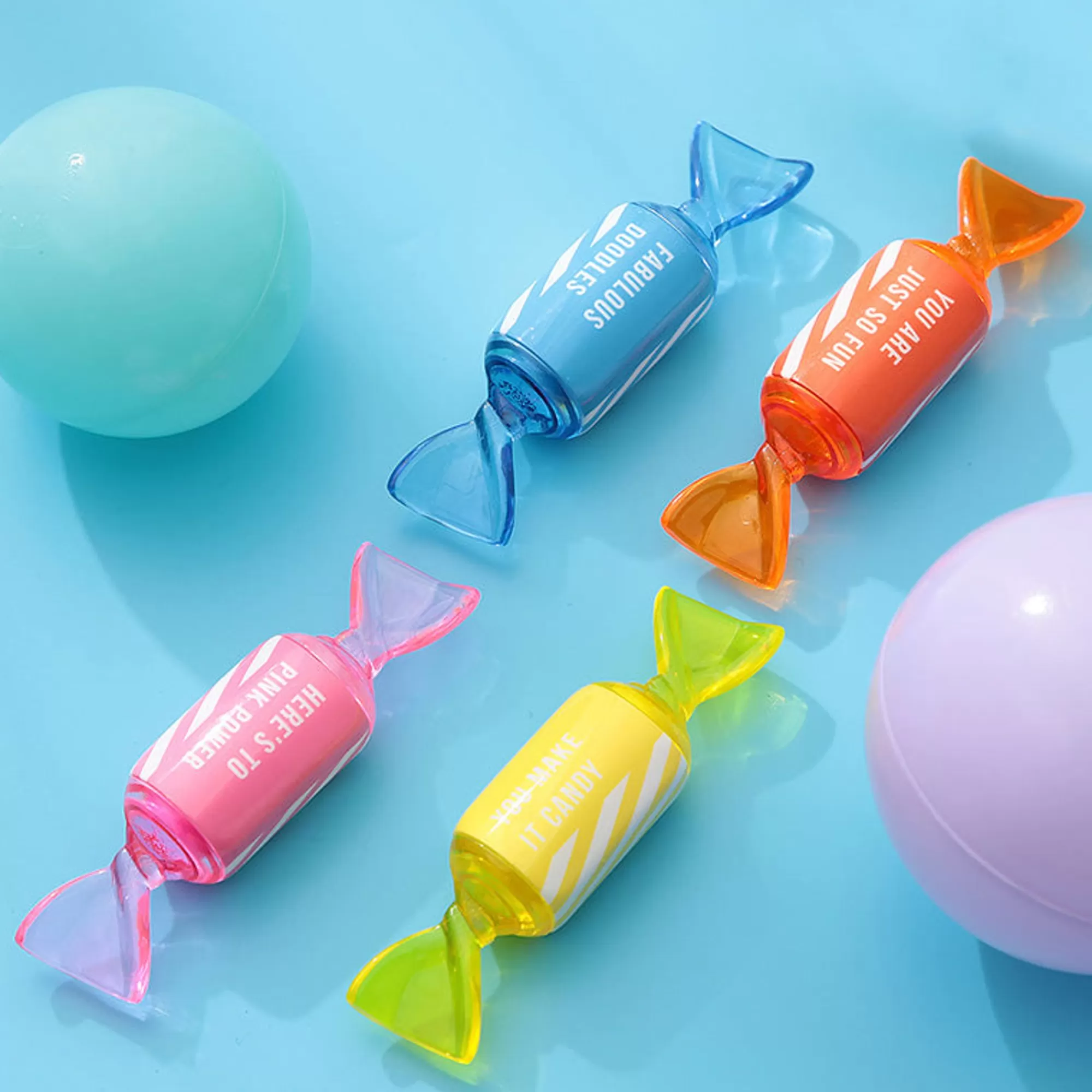 MINISO Penne E Pennarelli-Evidenziatori Caramelle (4Pz)
