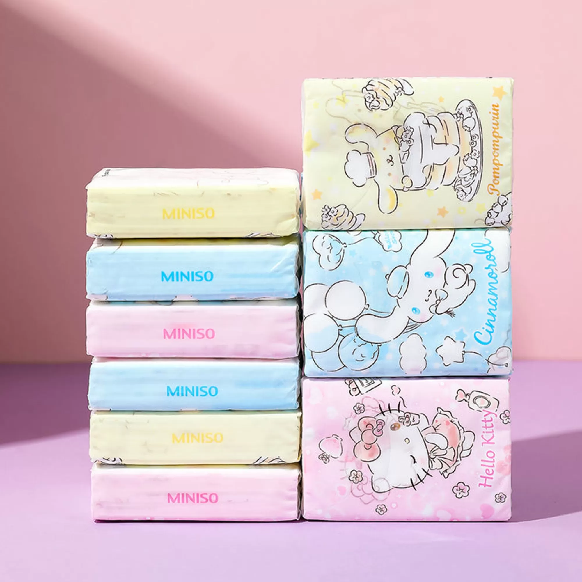 MINISO Skin Care-Fazzoletti Per Il Viso - Sanrio