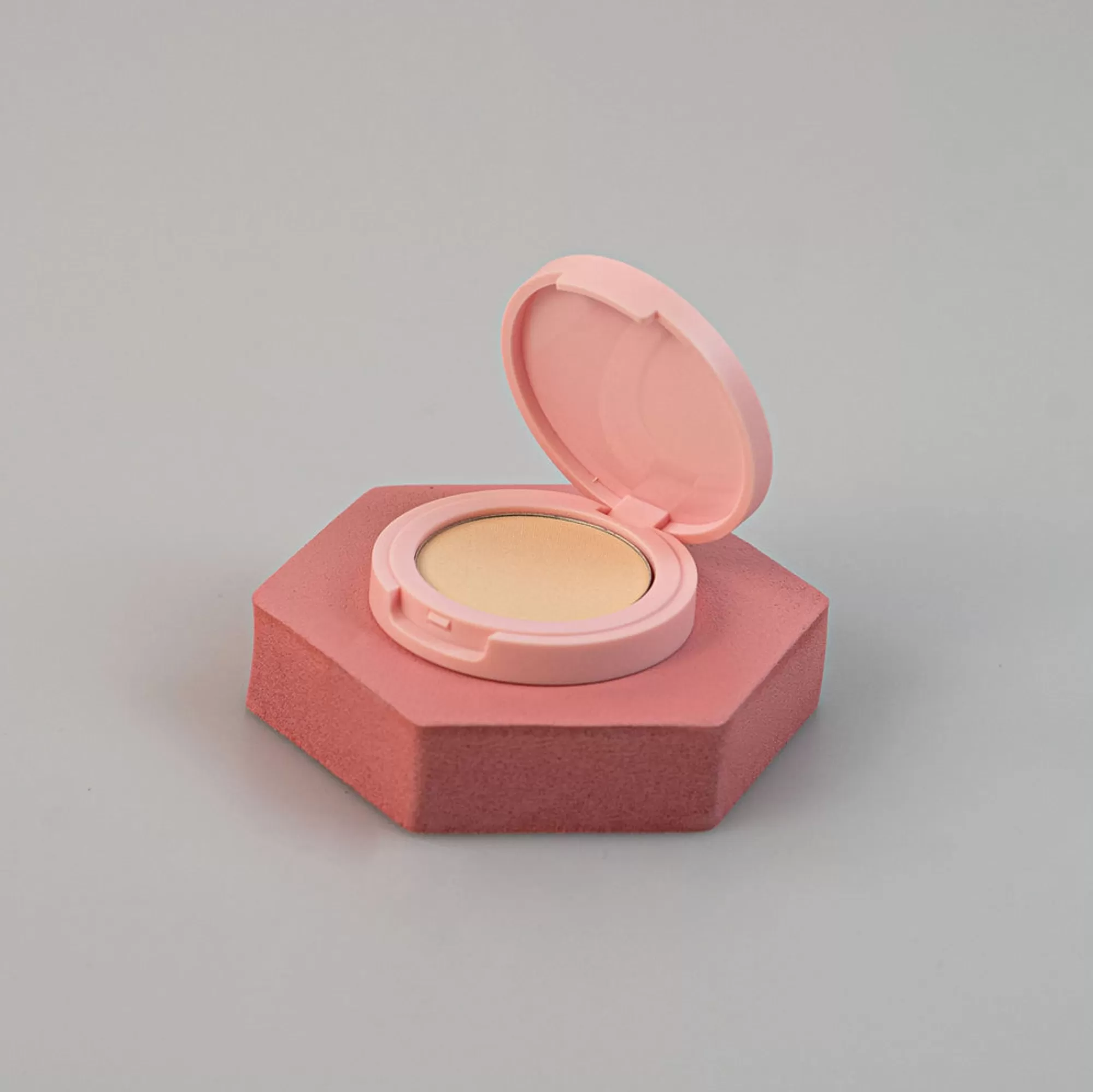 MINISO Make Up-Highlighter -Pink Cube (01 Sun Glow)