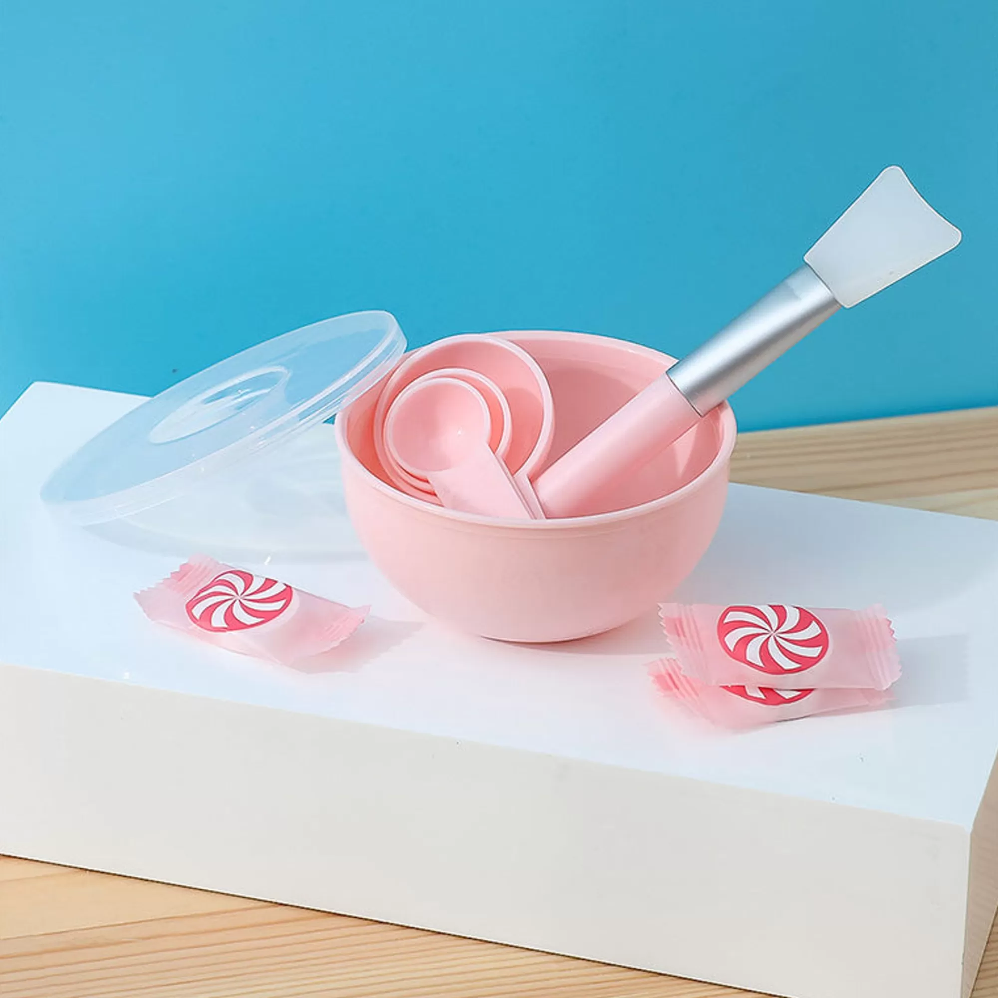 MINISO Skin Care-Kit Per Maschere Viso Celeste