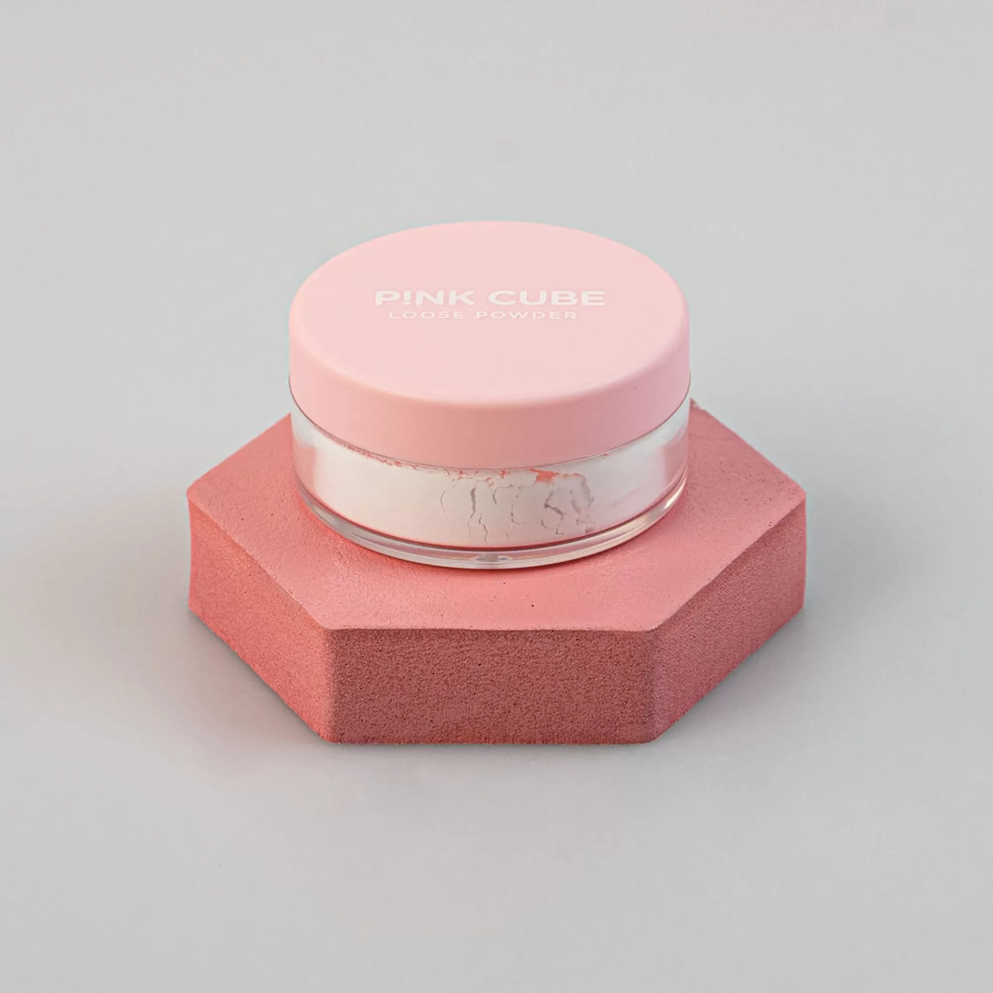MINISO Make Up-Loose Powder - Pink Cube (02 Original)