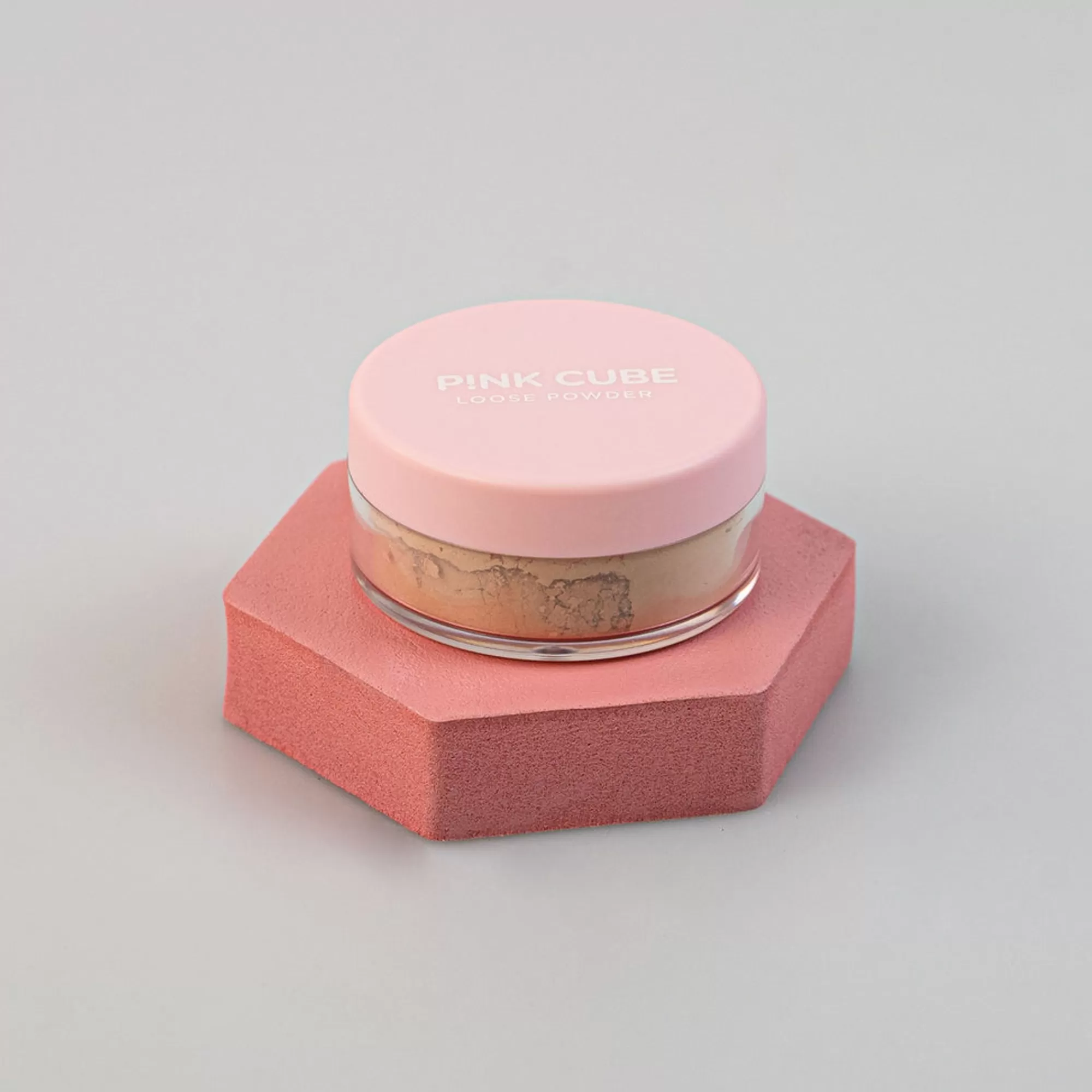 MINISO Make Up-Loose Powder - Pink Cube (03 Beige)