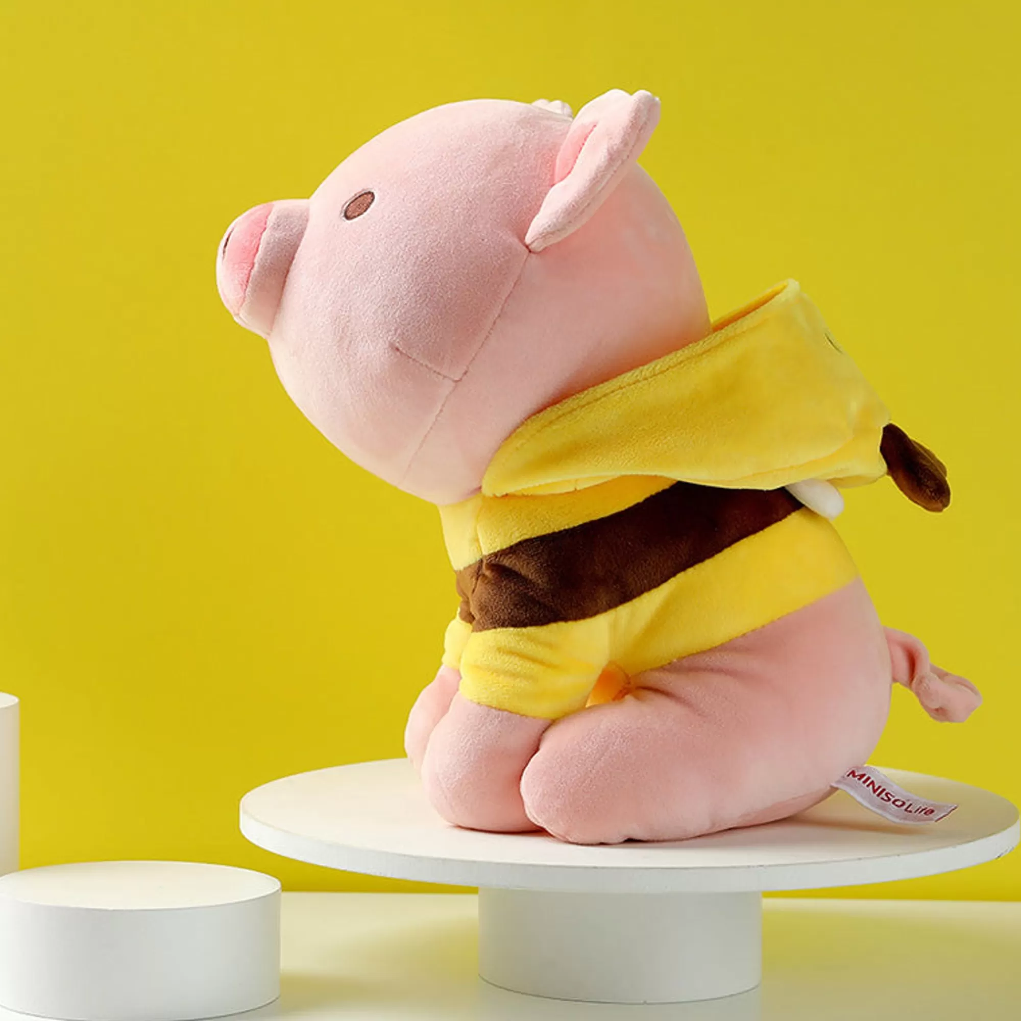 MINISO Peluches-Maialino Vestito Da Ape