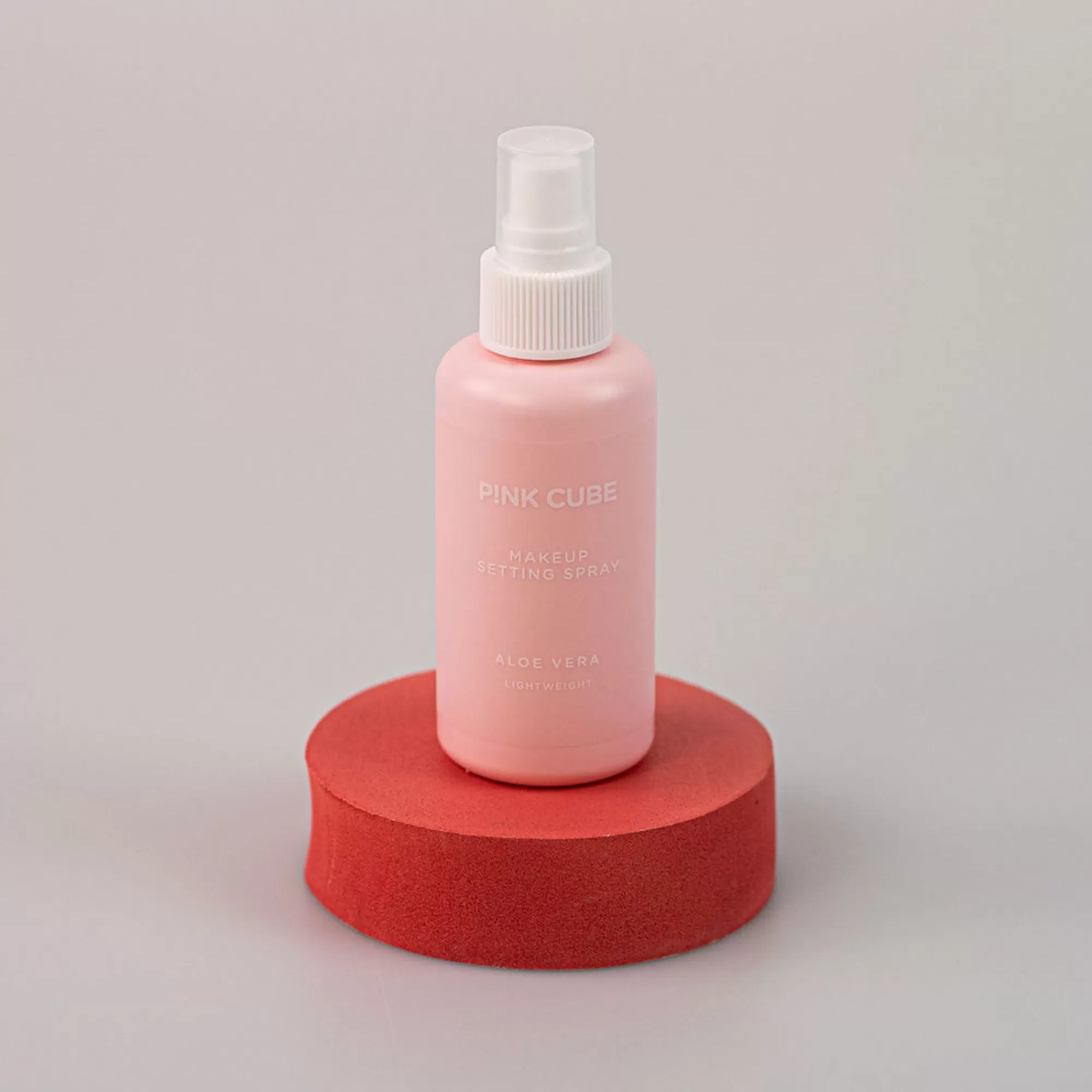 MINISO Make Up-Makeup Setting Spray - Pink Cube (Aloe Vera)
