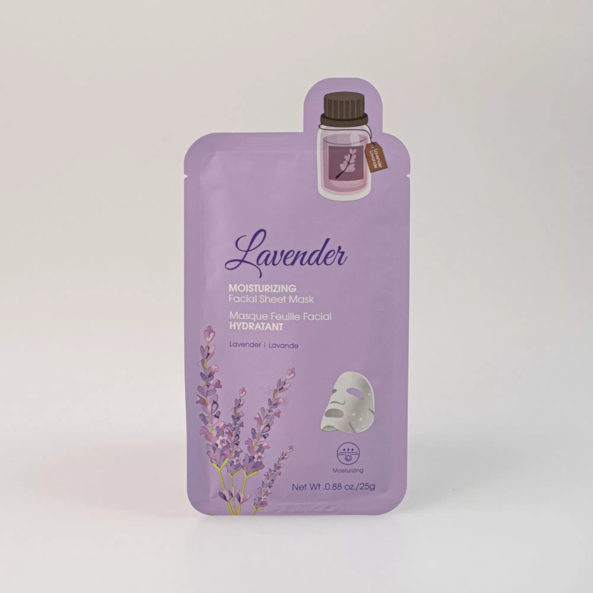 MINISO Skin Care-Maschera In Tessuto - Lavanda