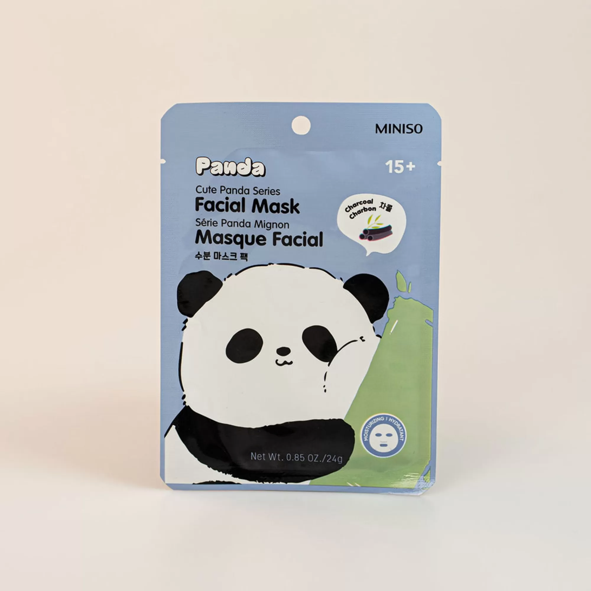 MINISO Skin Care-Maschera Viso Panda - Carbone