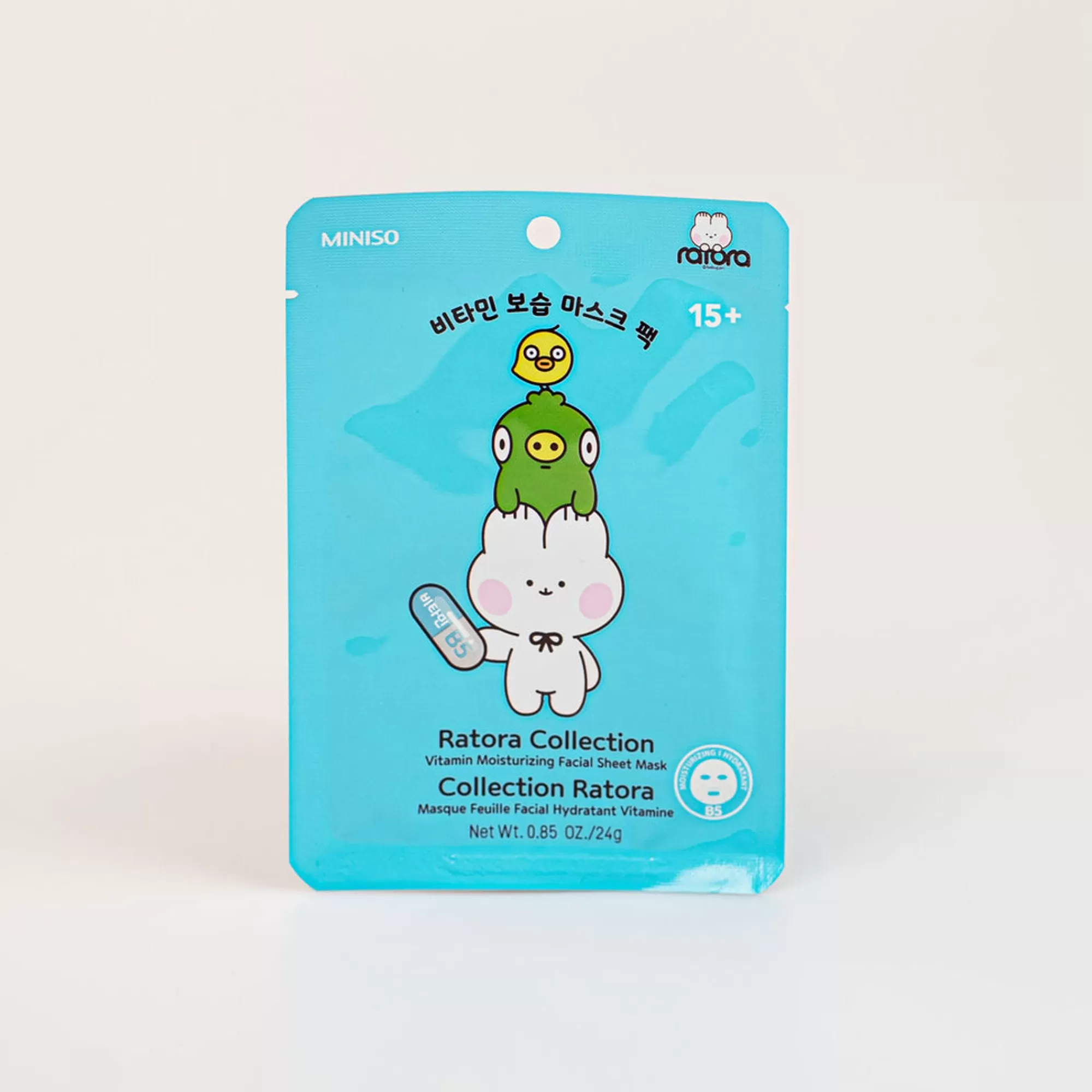 MINISO Skin Care-Maschera Viso Ratora - Vitamina B5