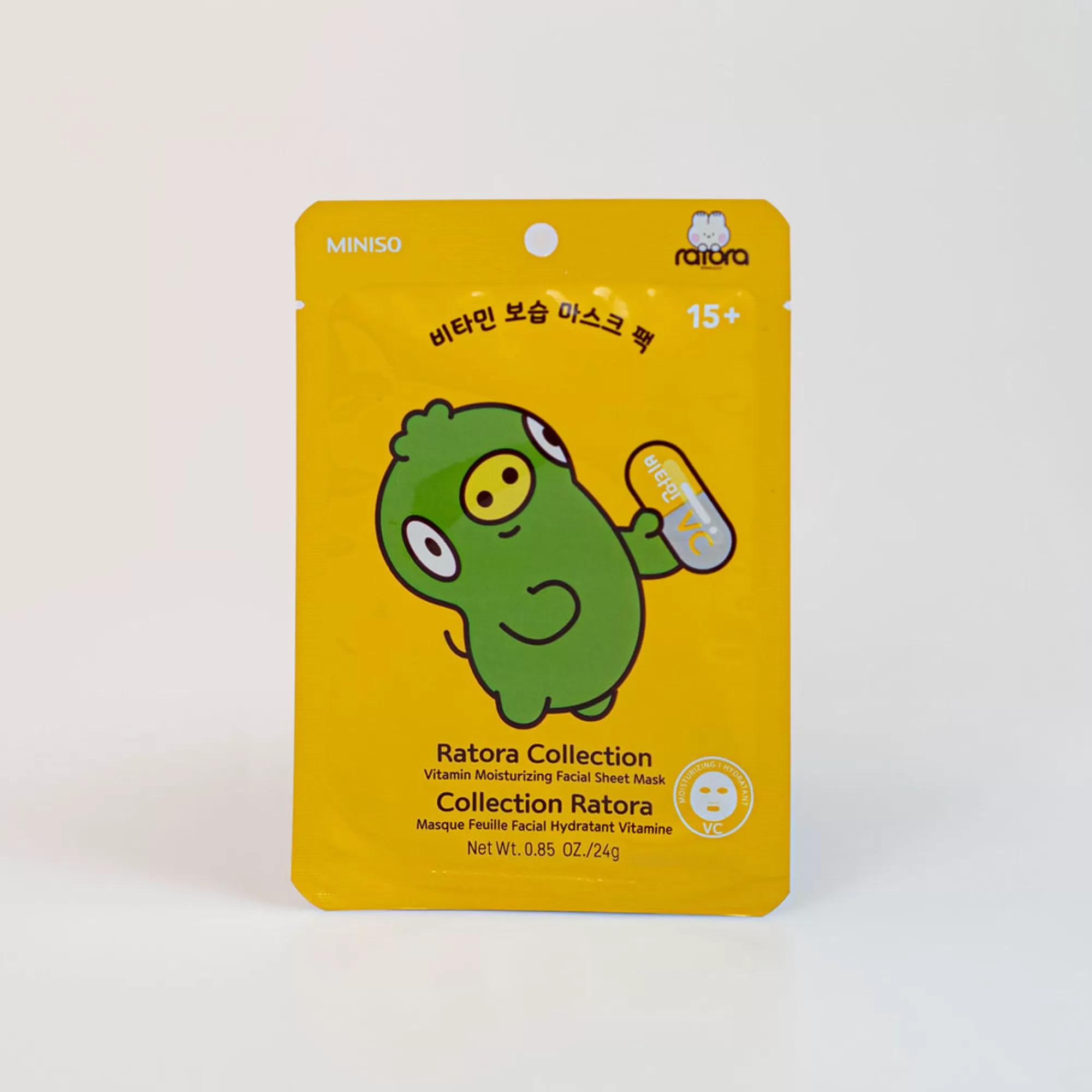 MINISO Skin Care-Maschera Viso Ratora - Vitamina C