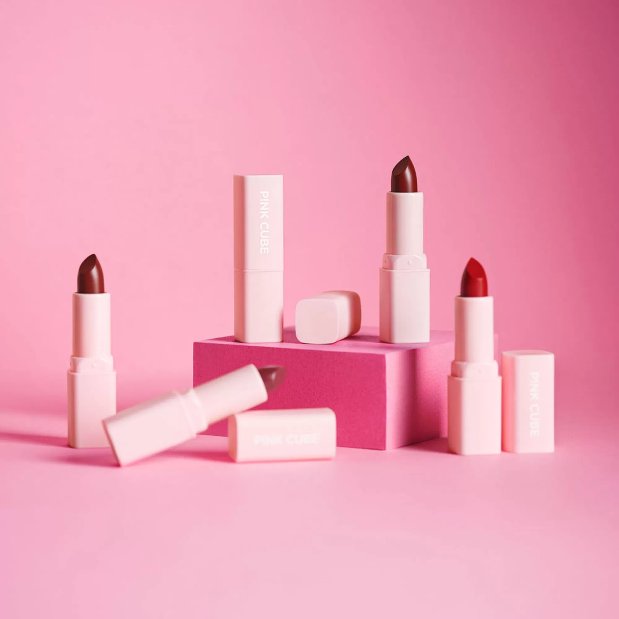 MINISO Make Up-Matte Lipstick - Pink Cube (03 Savage Love)