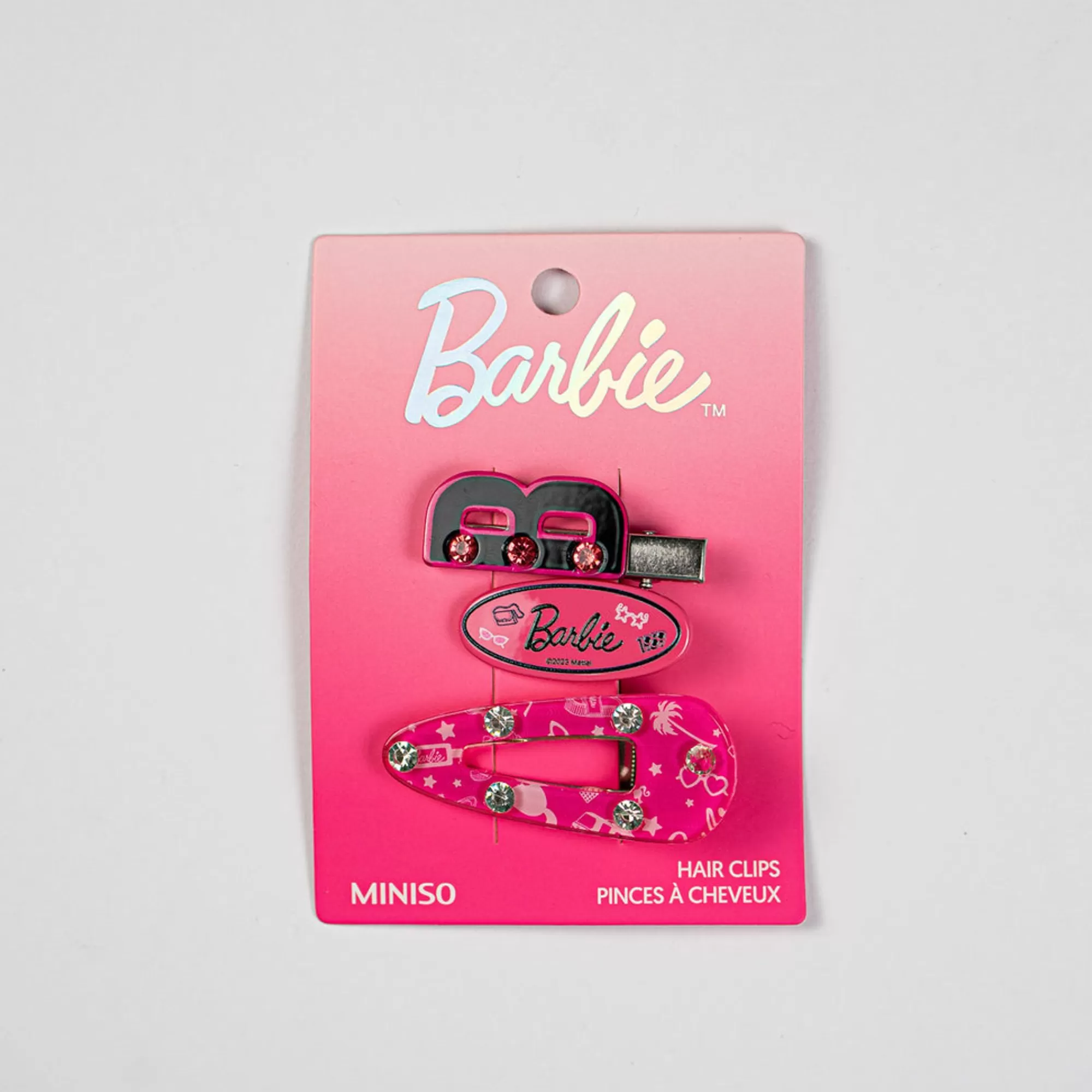 MINISO Barbie-Mollettine Barbie (3Pz)