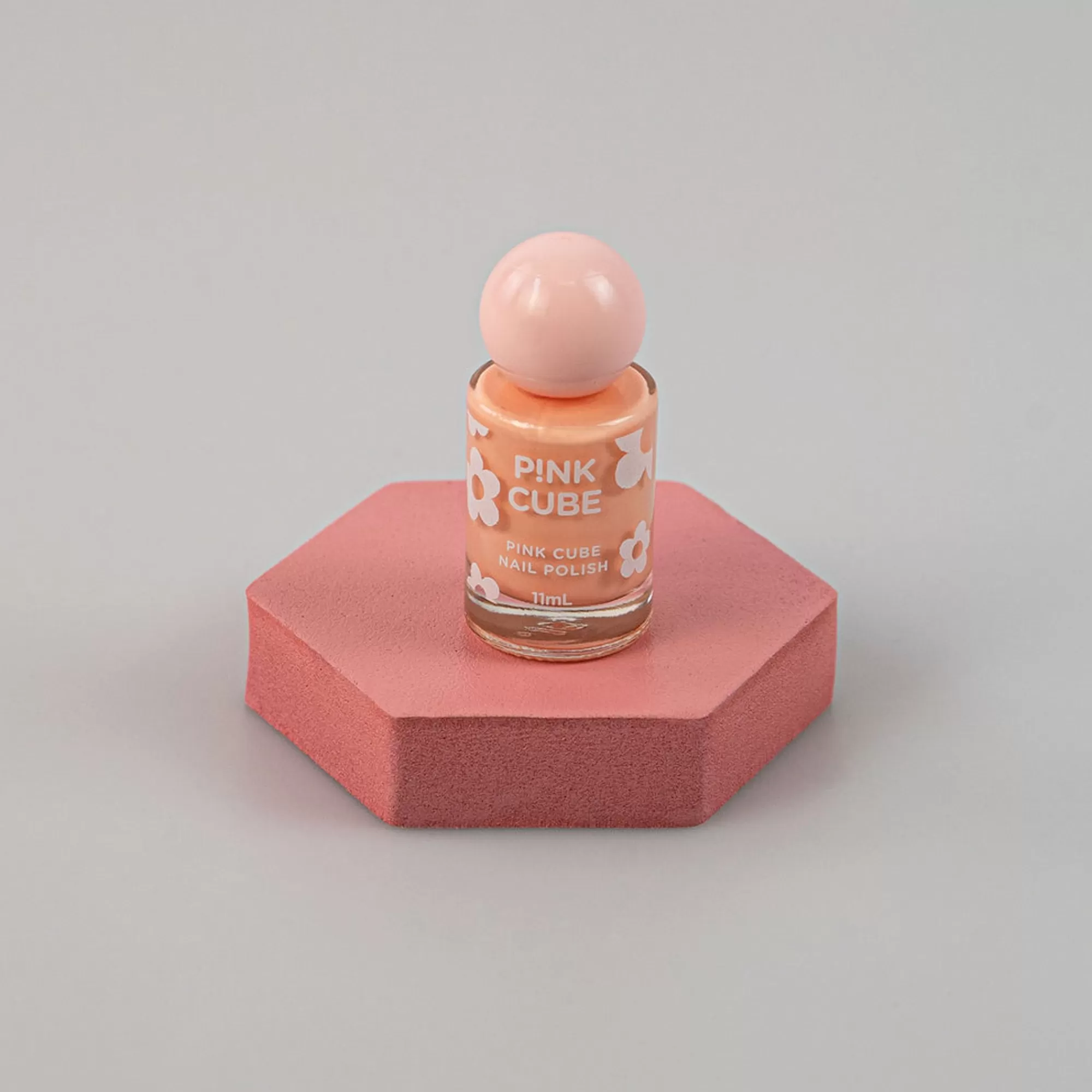 MINISO Make Up-Nail Polish - Pink Cube (02 Baby Pink)