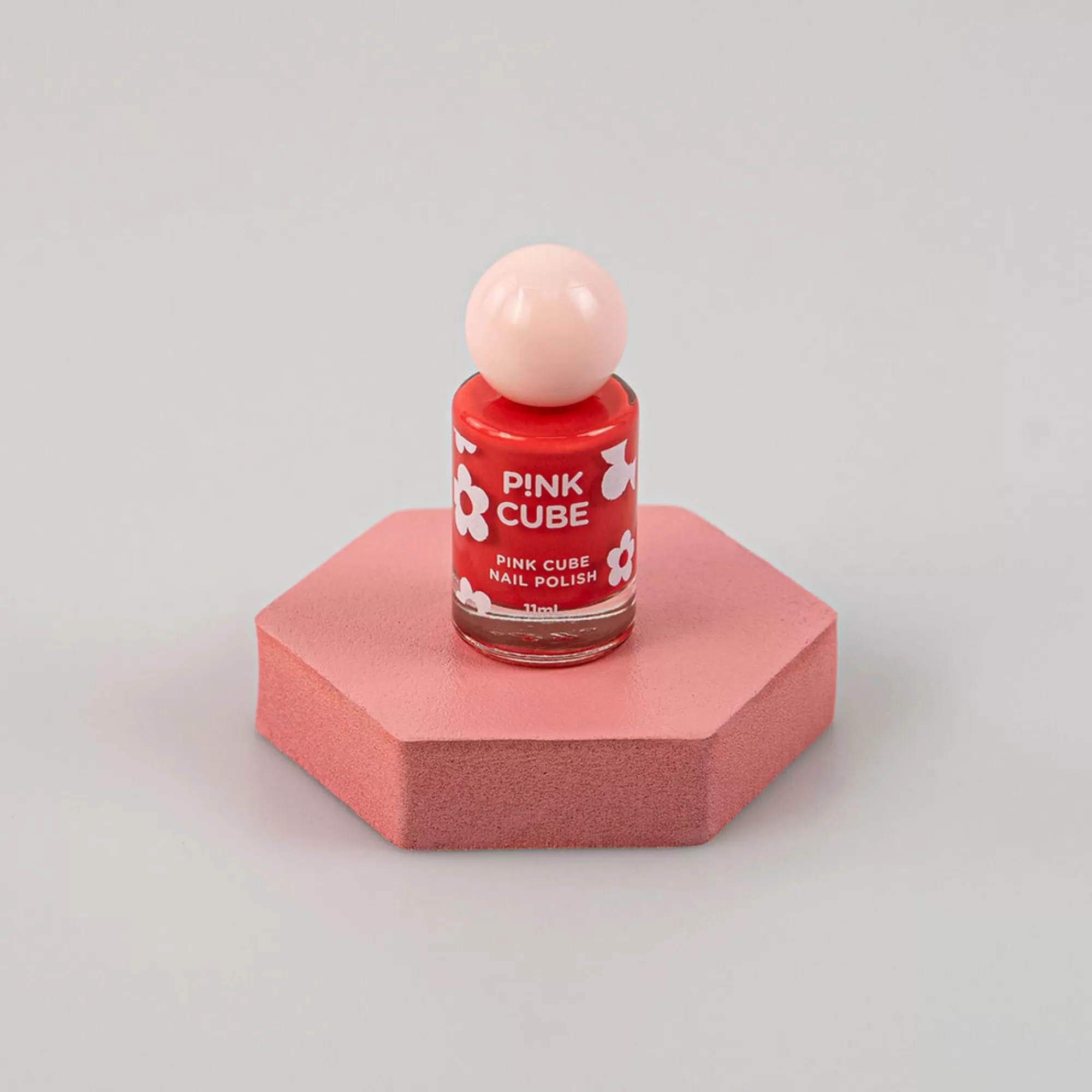 MINISO Make Up-Nail Polish - Pink Cube (04 Lobster)