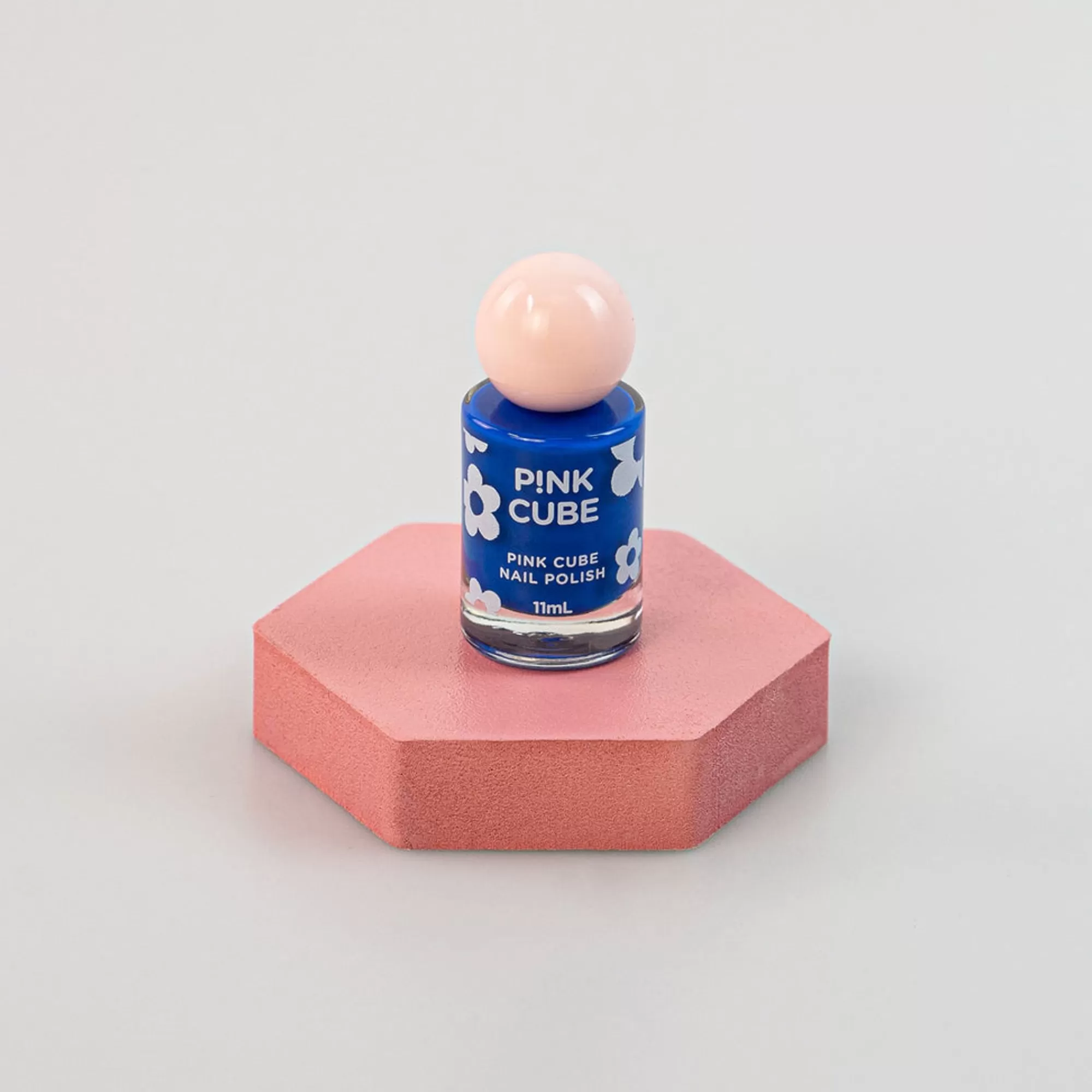 MINISO Make Up-Nail Polish - Pink Cube (10 Royal Blue)