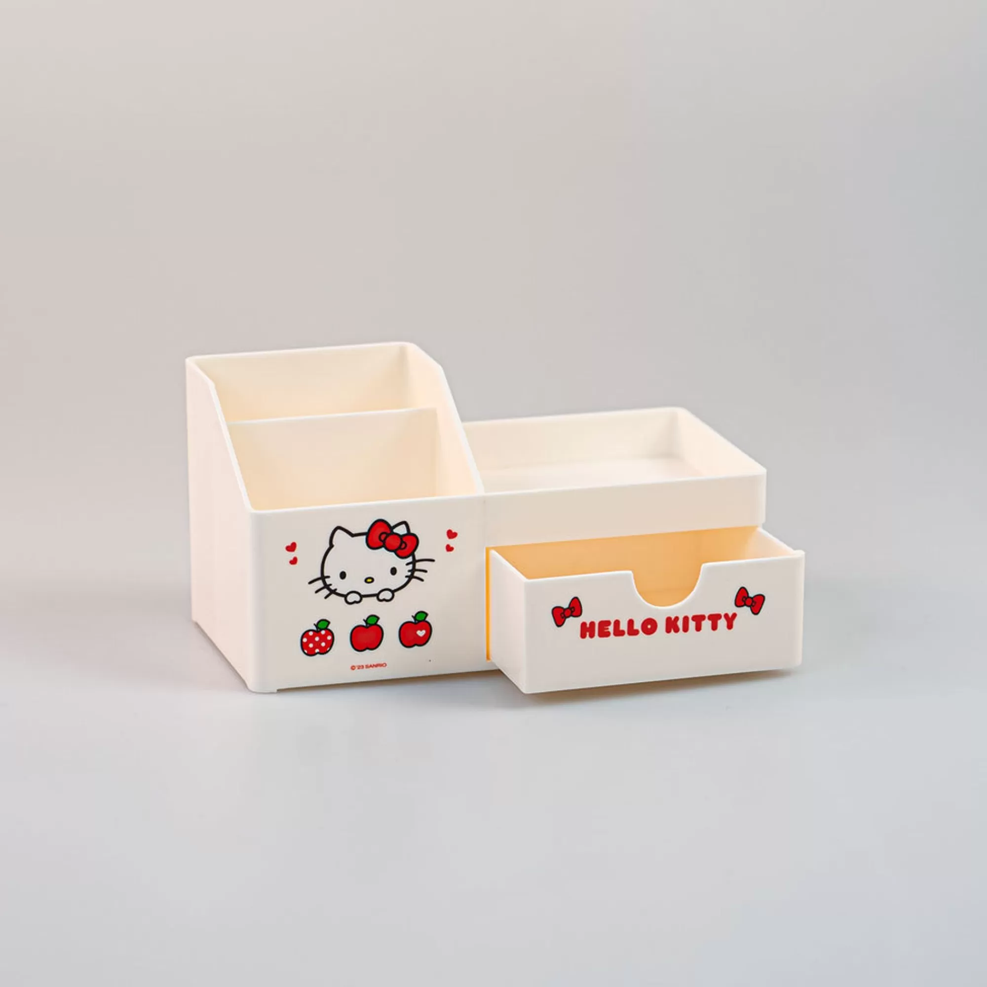 MINISO Storage Box & Organizer-Organizer Con Cassetto - Hello Kitty Apple
