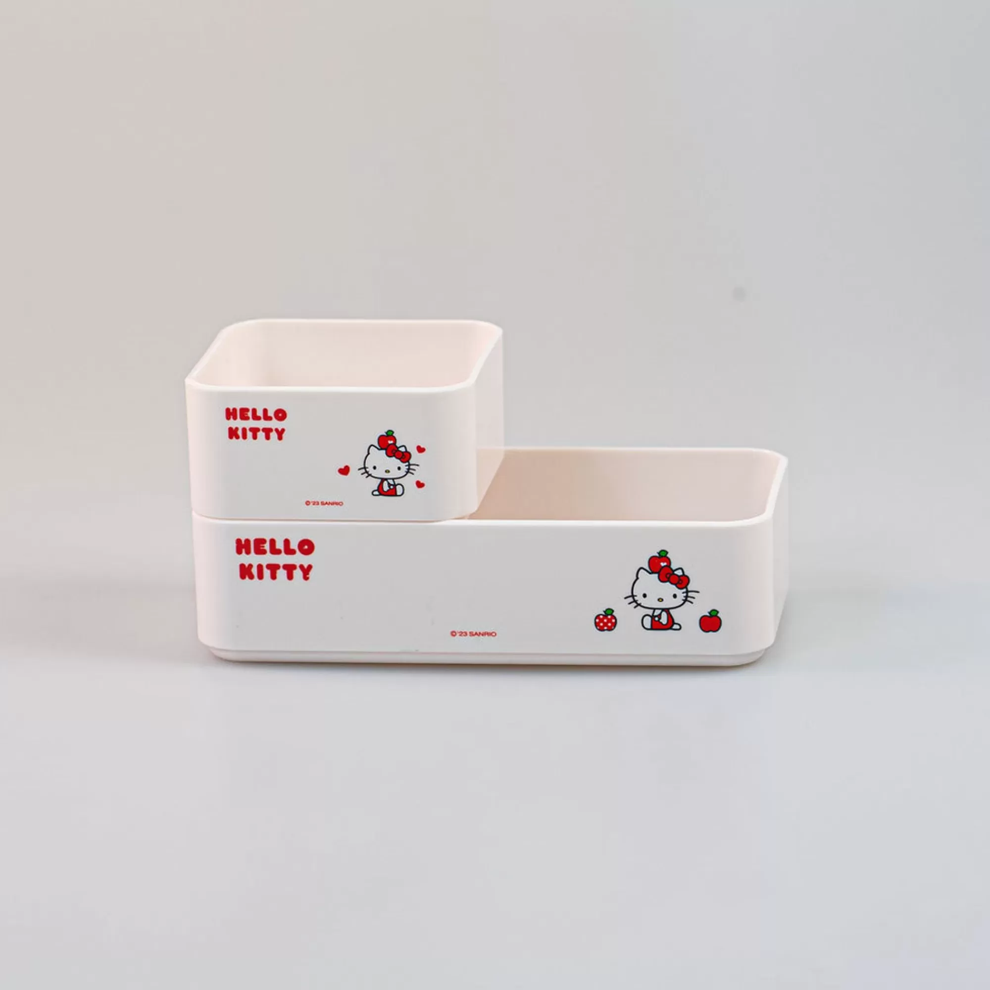 MINISO Storage Box & Organizer-Organizer Rettangolare - Hello Kitty Apple