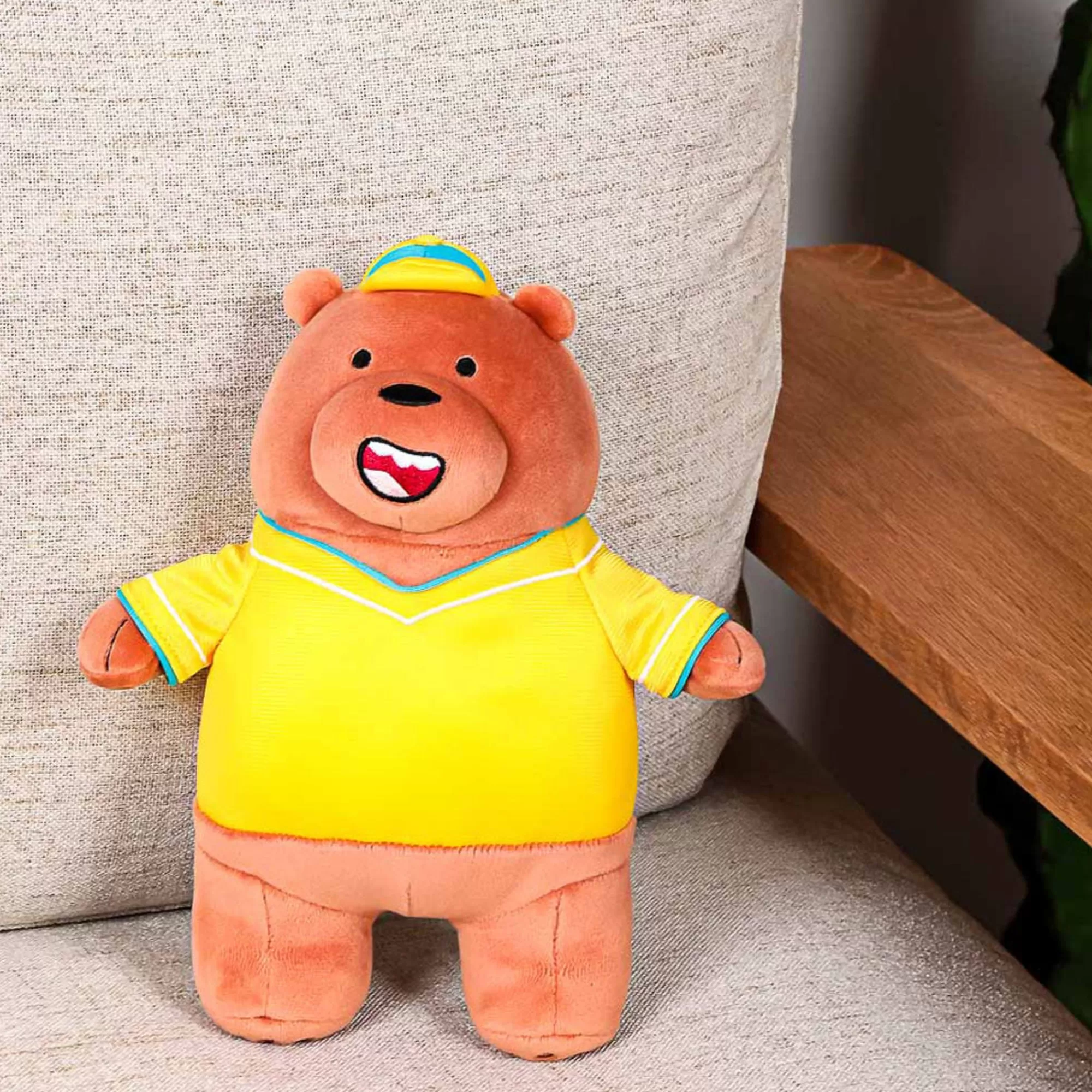 MINISO We Bare Bears-Peluche Grizzly - We Bare Bears
