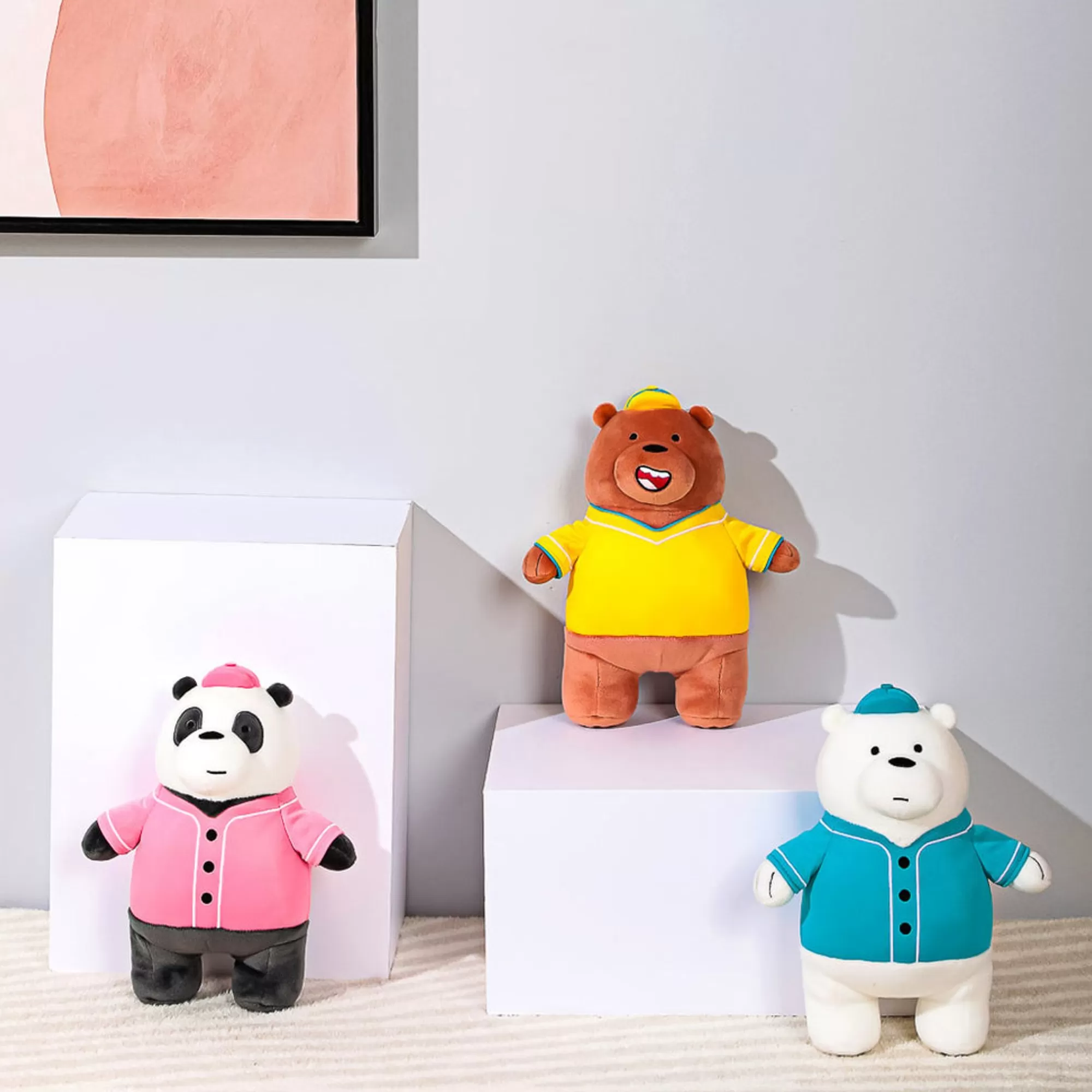 MINISO We Bare Bears-Peluche Grizzly - We Bare Bears