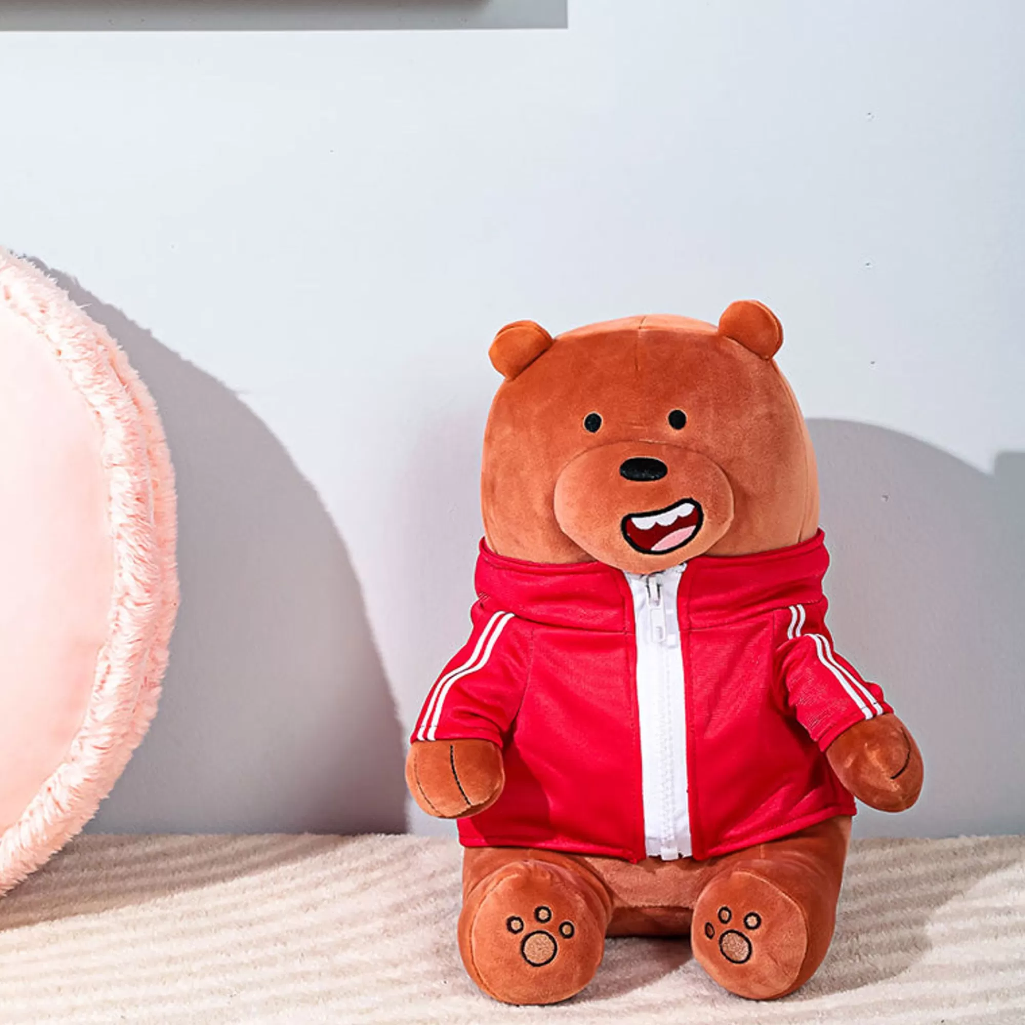 MINISO Peluches-Peluche Grizzly Con Felpa - We Bare Bears