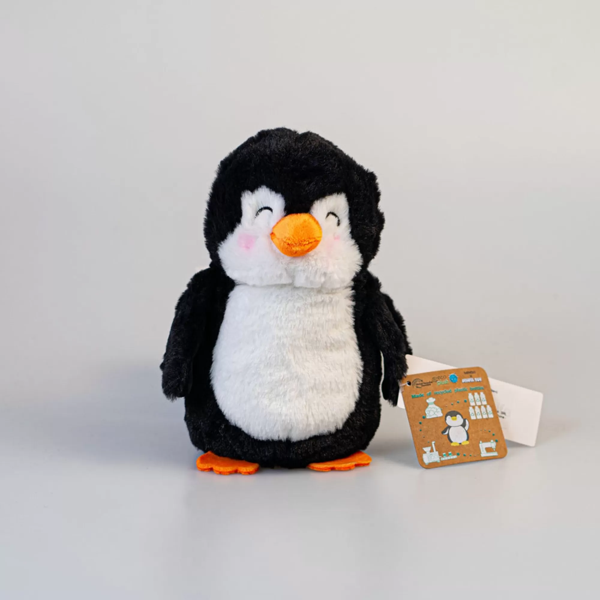 MINISO Peluches-Peluche Pinguino Pelo Lungo