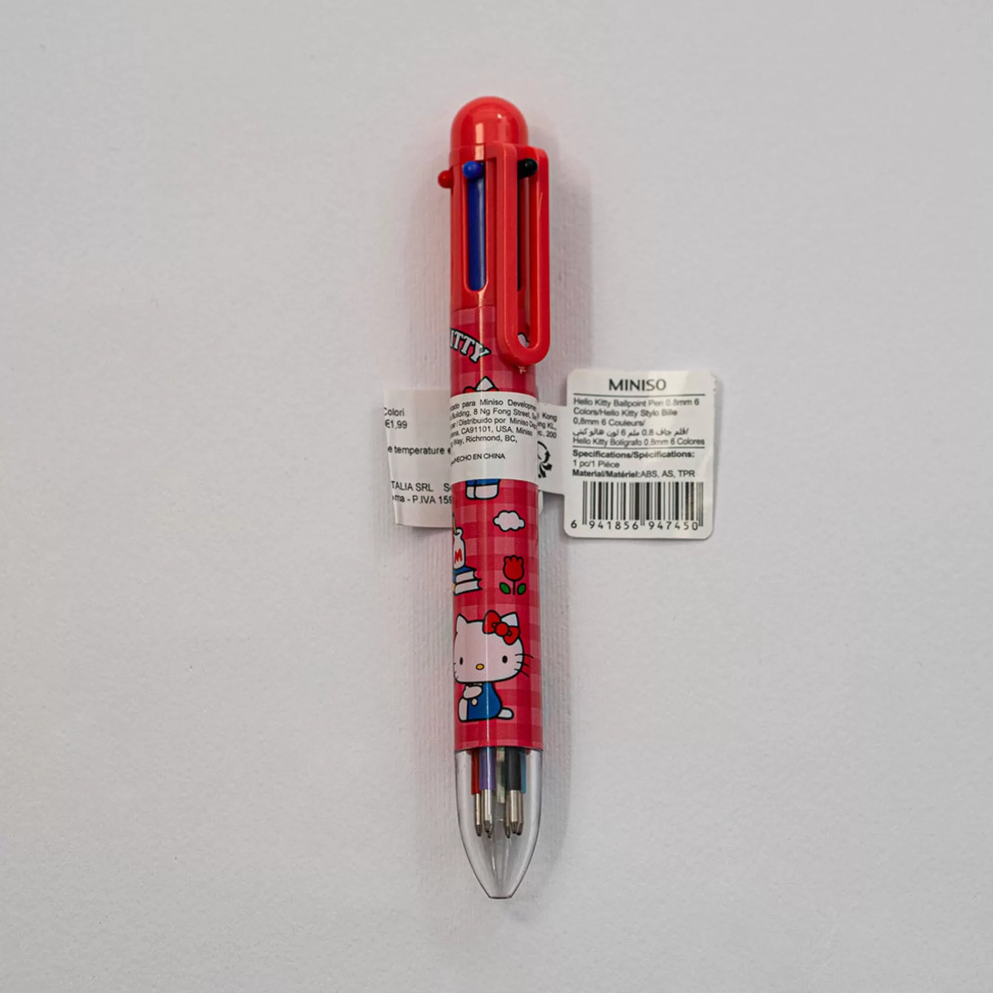 MINISO Penne E Pennarelli-Penna A Sfera - Hello Kitty