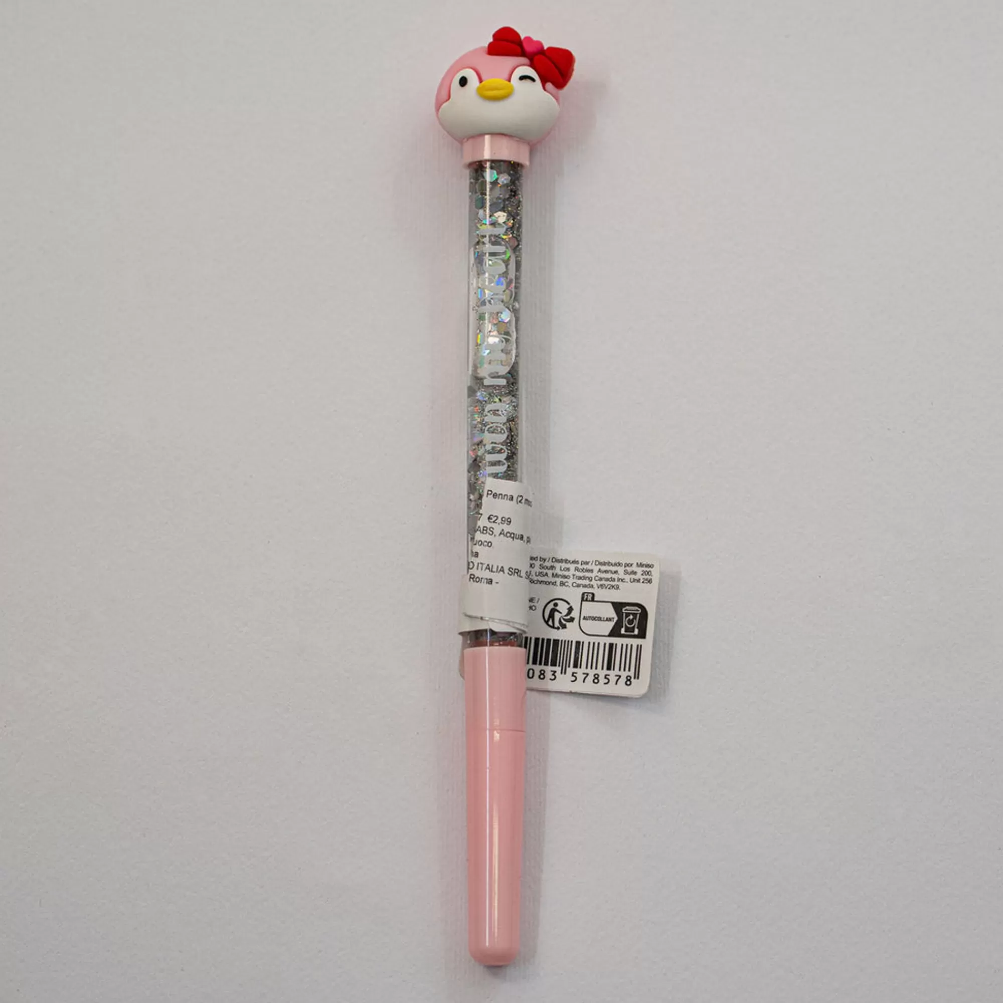 MINISO Penne E Pennarelli-Penna Pink Romance (1Pz)