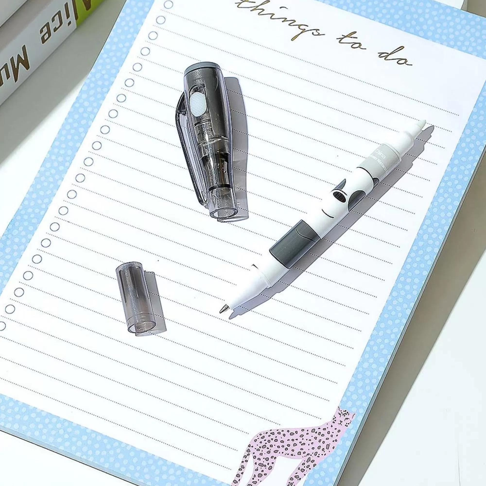 MINISO Penne E Pennarelli-Penna Spy - Panda We Bare Bears