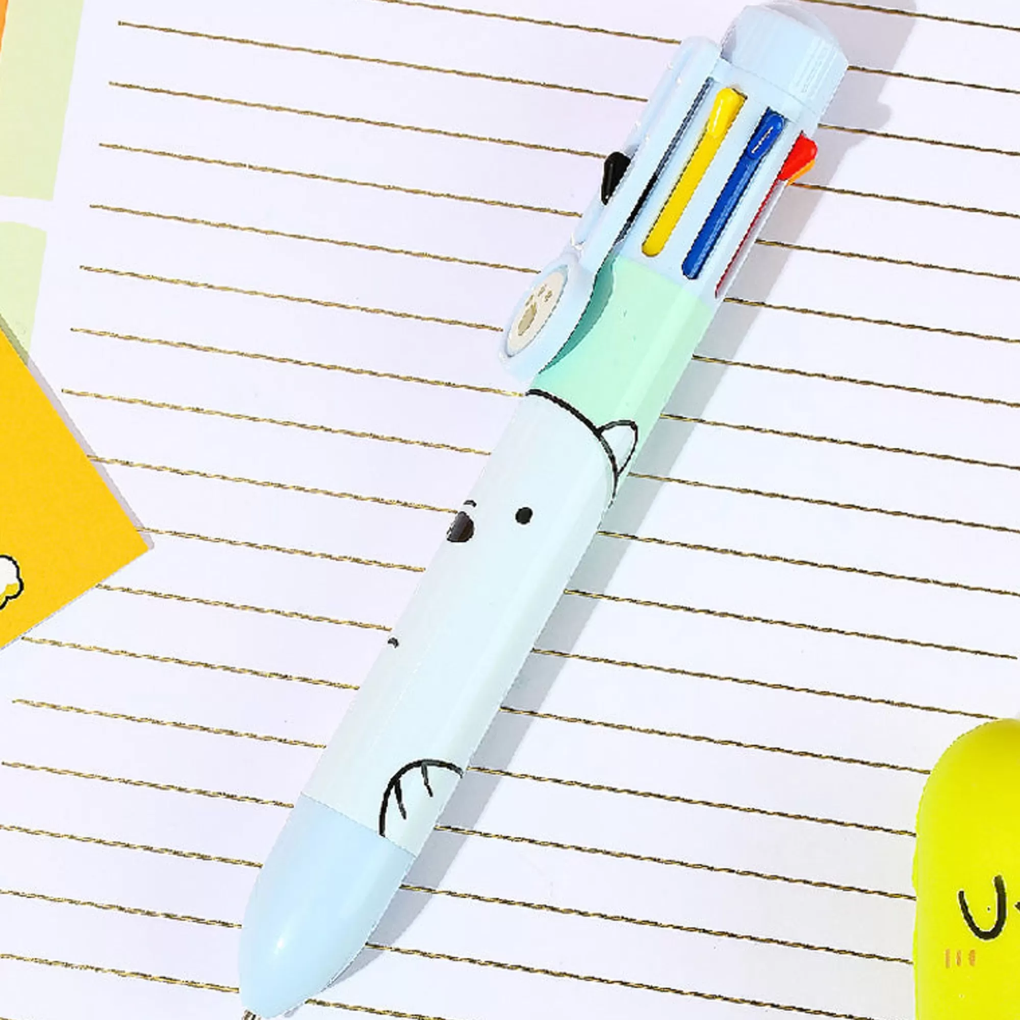 MINISO We Bare Bears-Penna We Bare Bears 8 Colori (1Pz)