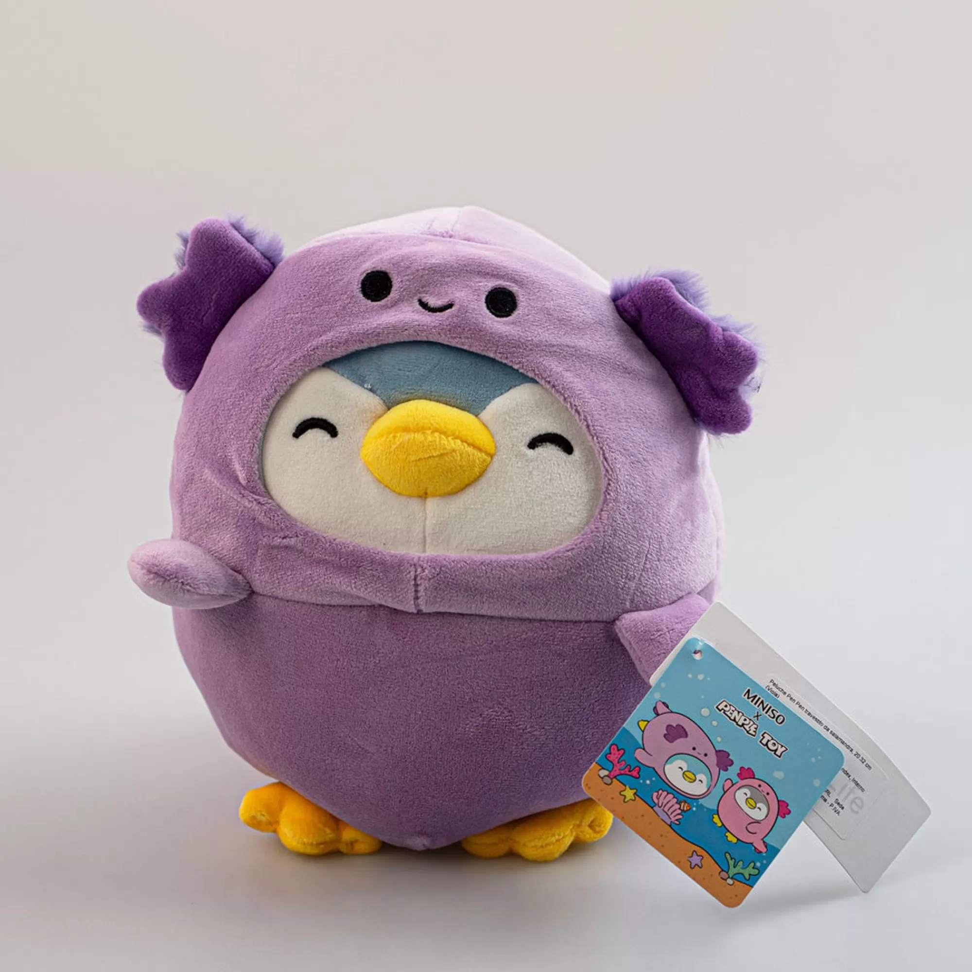 MINISO Peluches-Penpen Axolotl Viola