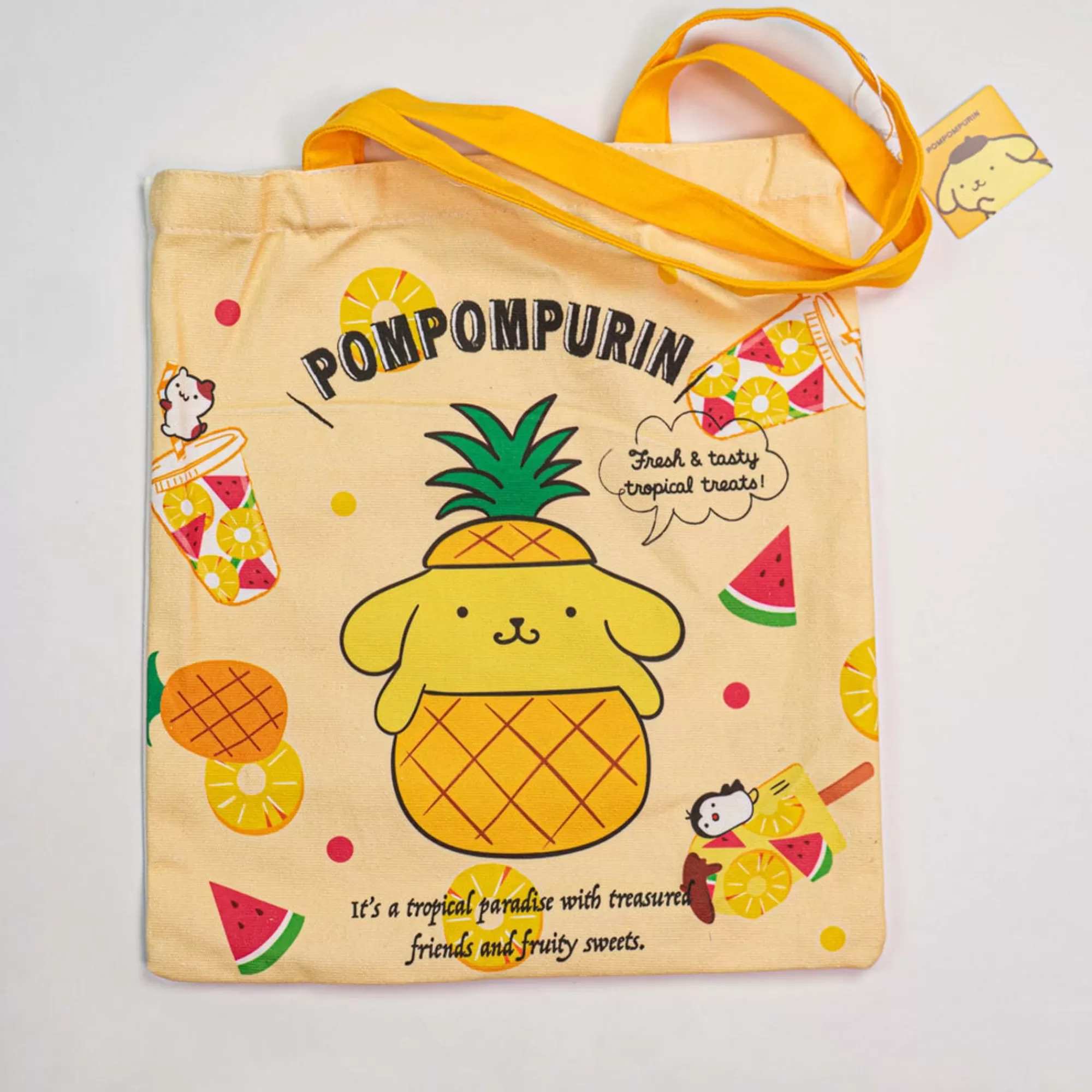 MINISO Accessori-Pompompurin Shopping Bag - Sanrio
